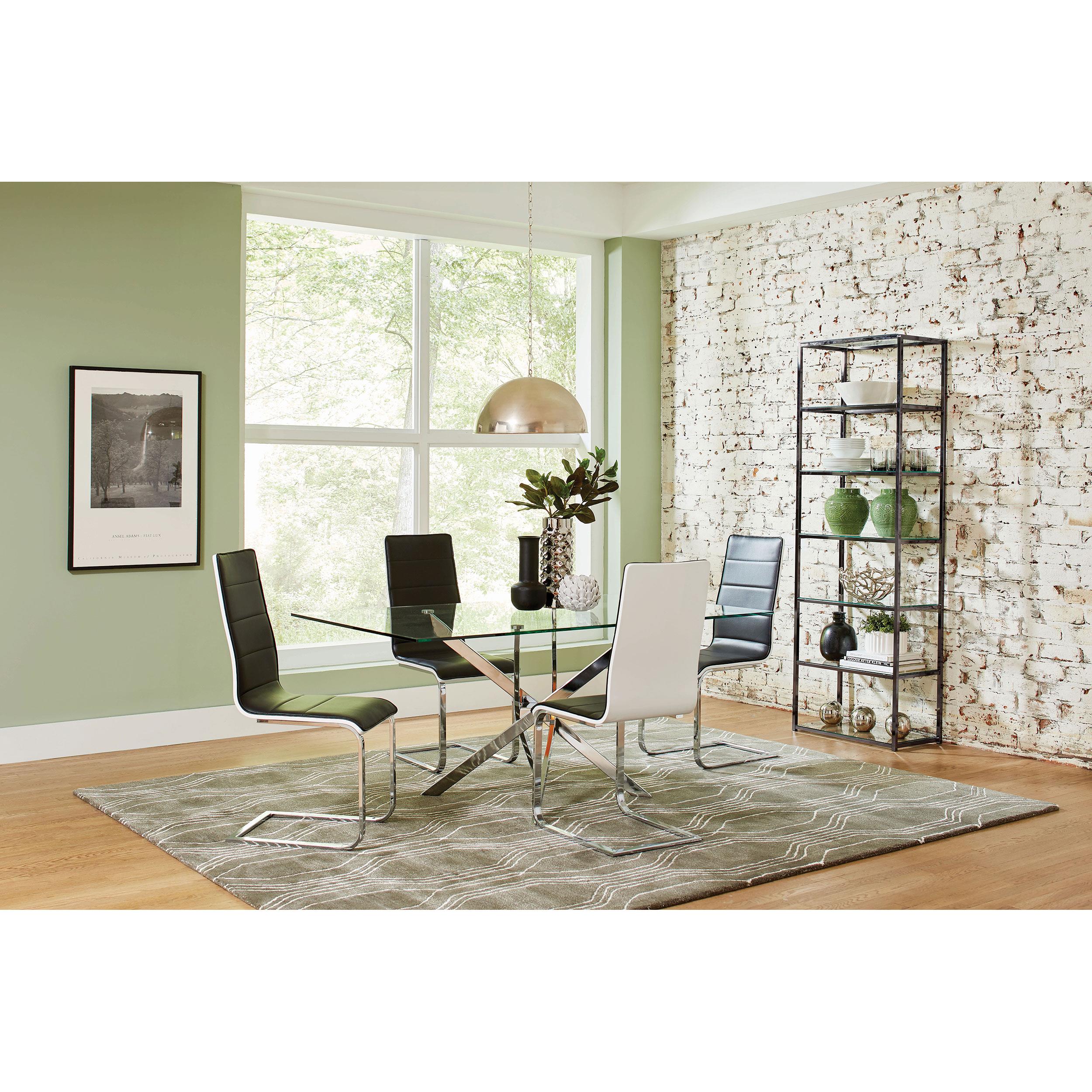 Diamond Modern Furniture COA Bookcases 5+ Shelves 801017 IMAGE 6