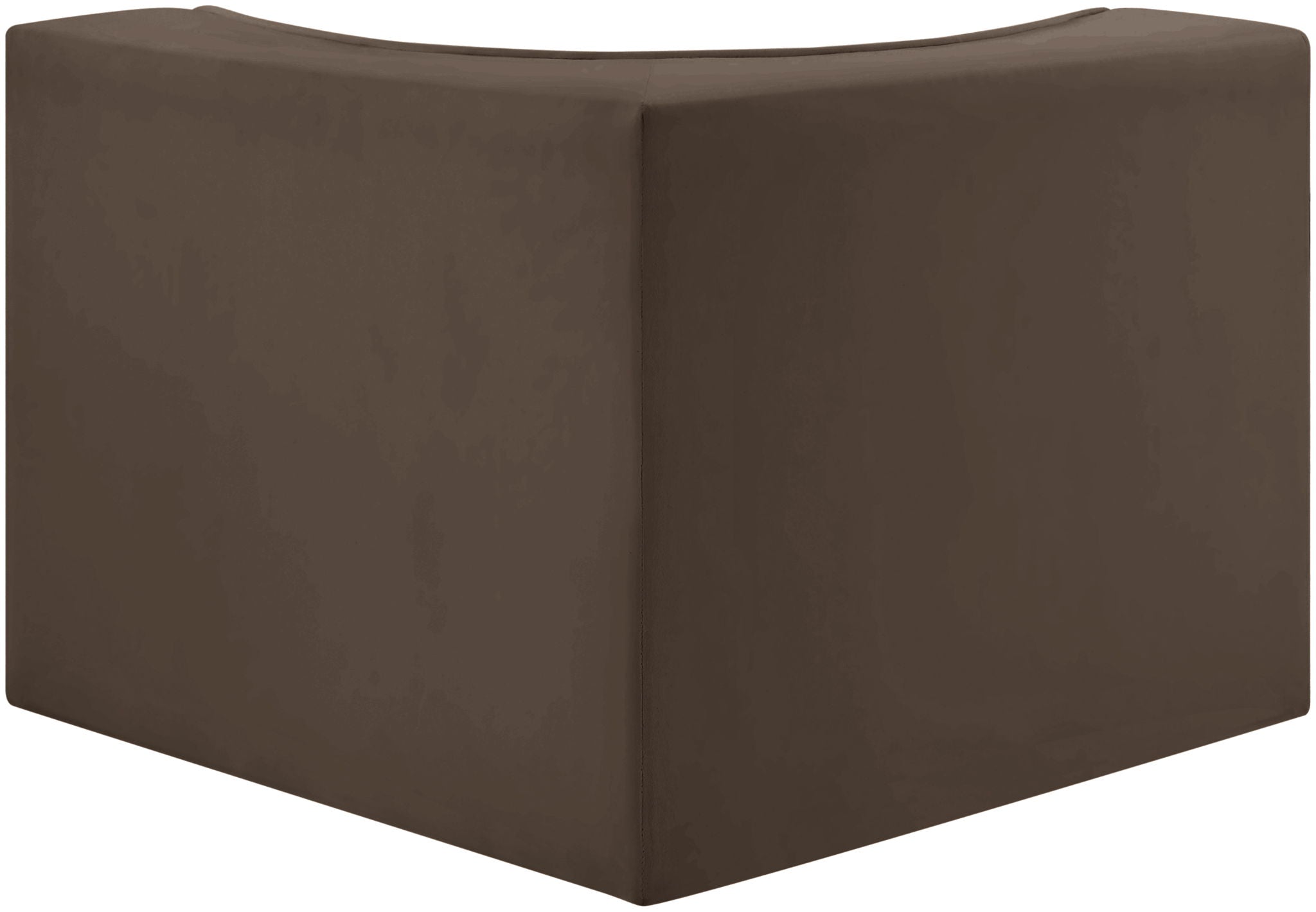 Rummi - Velvet Performance Fabric Upholstered Modular Corner Chair