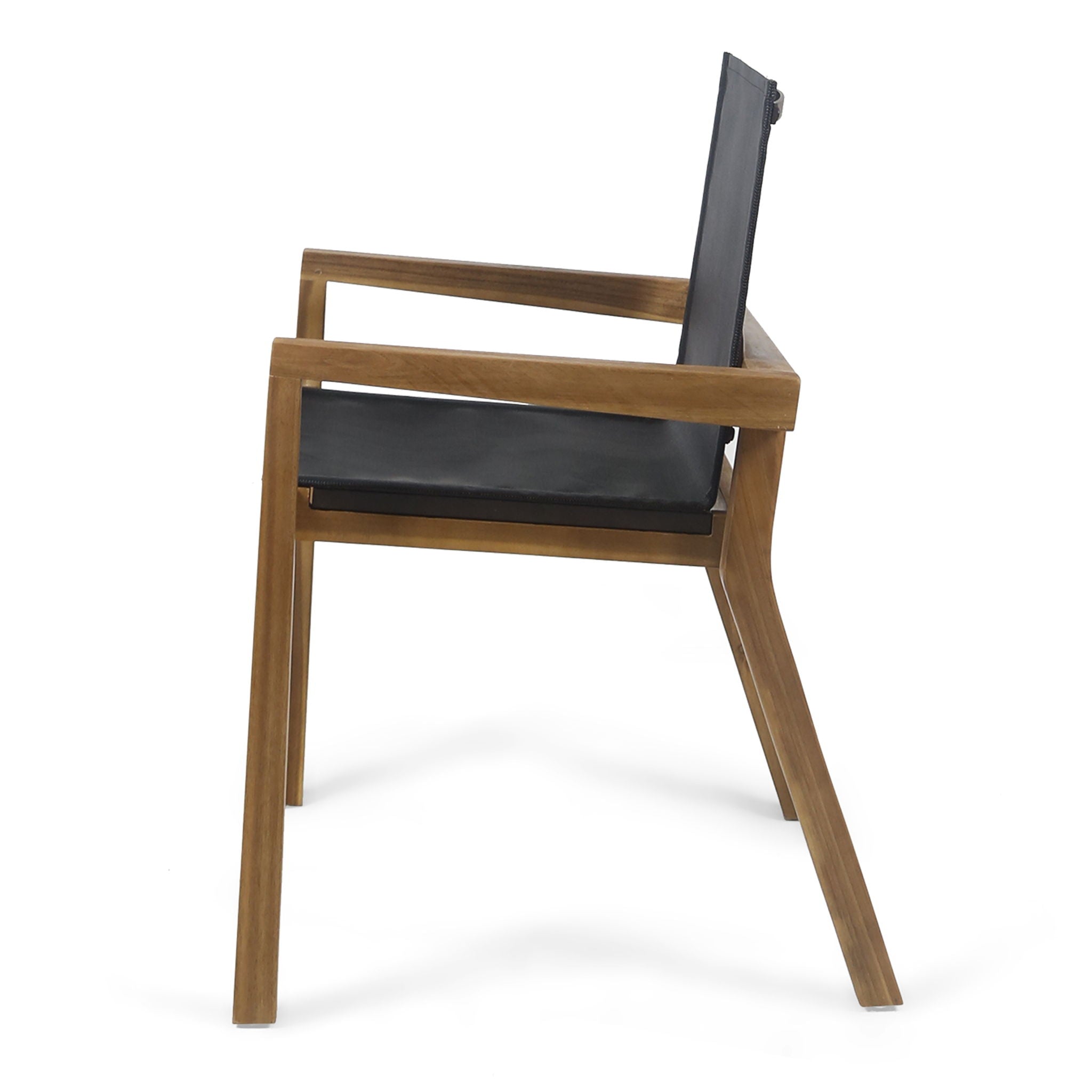 Belfast - Dining Chair With Acacia Wood Frame And Seating (Set of 2)