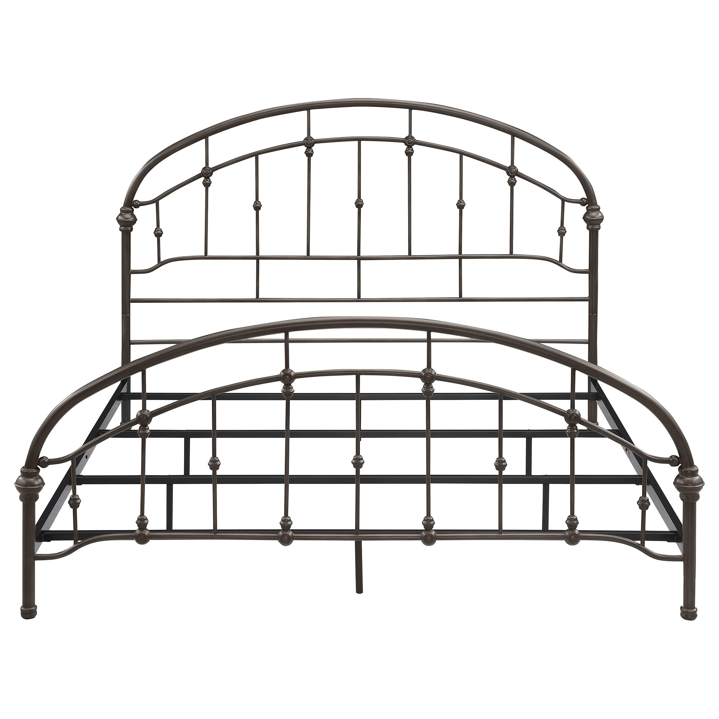 Diamond Modern Furniture COA Maywood King Metal Bed 300407KE IMAGE 2