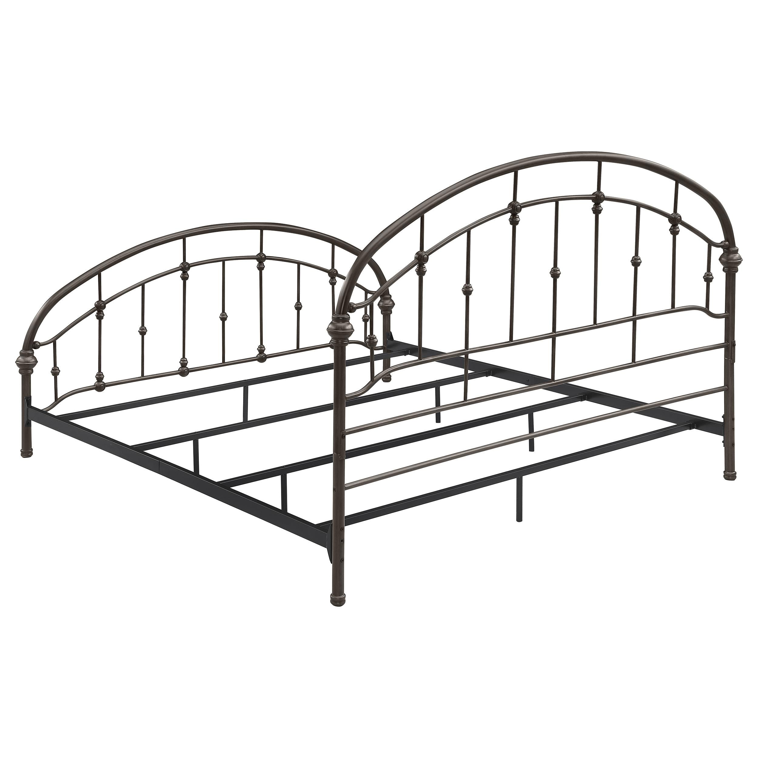 Diamond Modern Furniture COA Maywood King Metal Bed 300407KE IMAGE 5