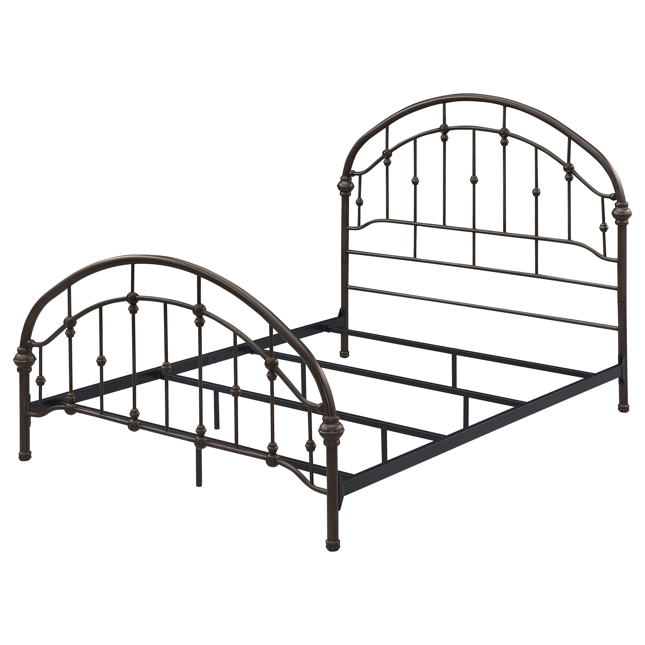 Diamond Modern Furniture COA Maywood Queen Metal Bed 300407Q IMAGE 3
