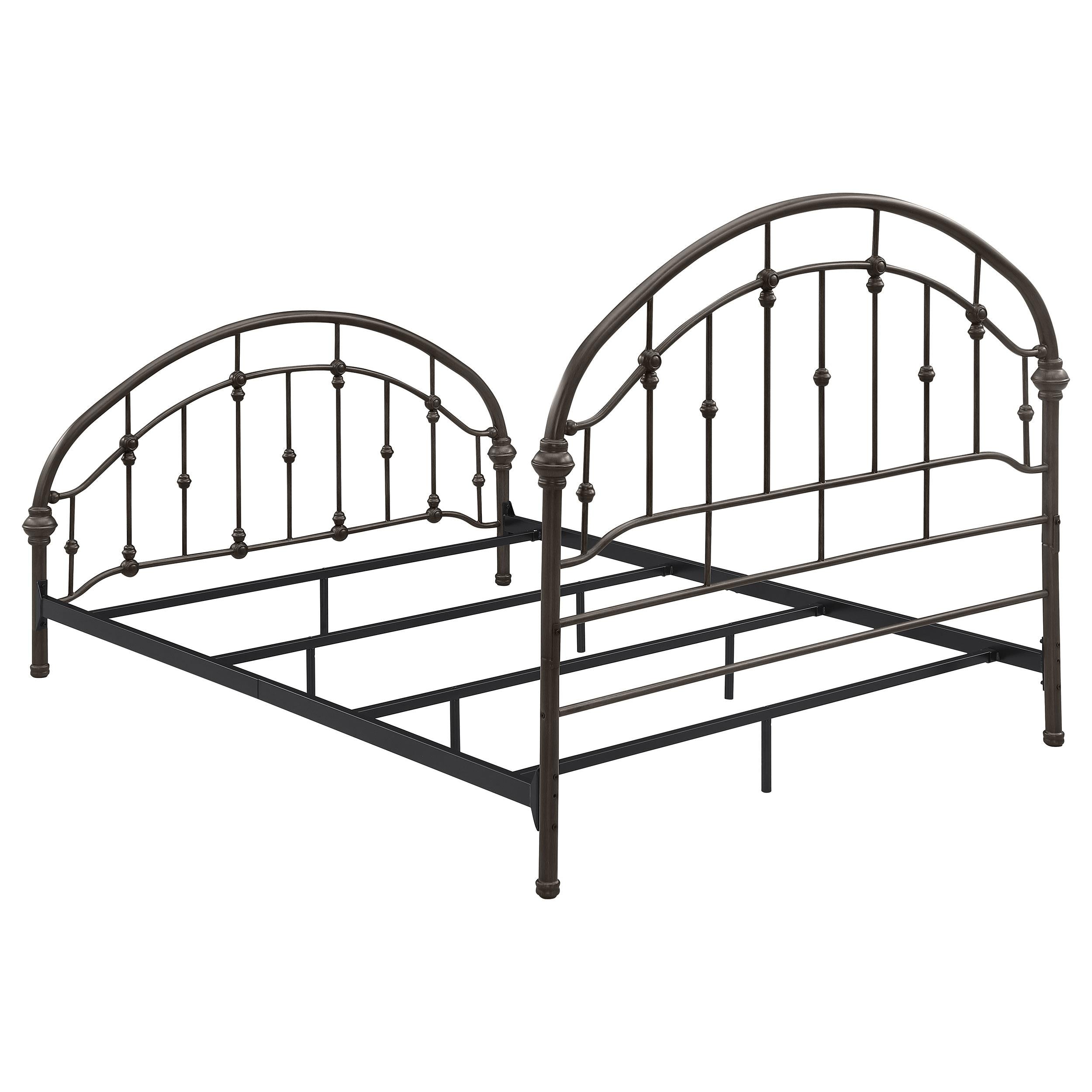 Diamond Modern Furniture COA Maywood Queen Metal Bed 300407Q IMAGE 5