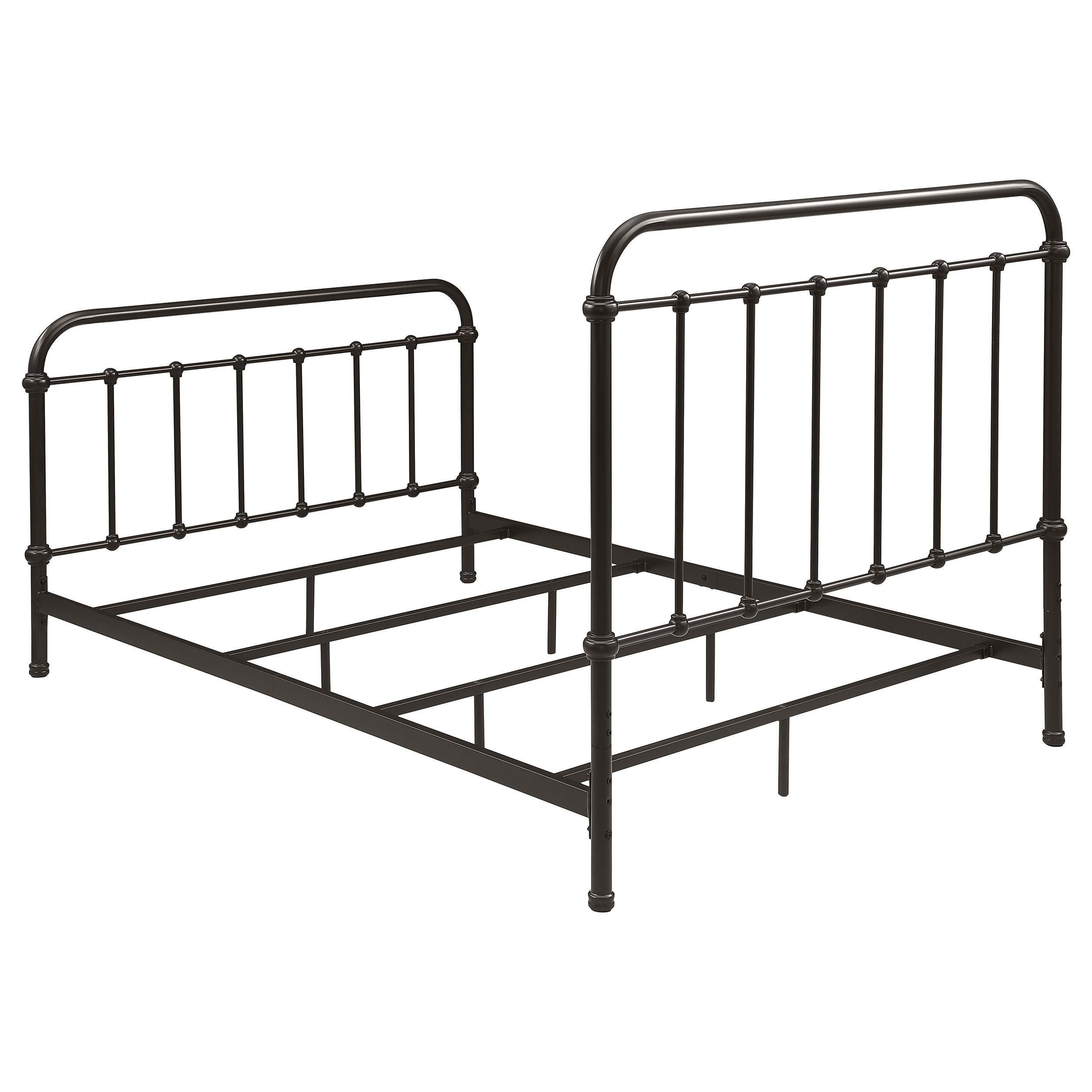 Diamond Modern Furniture COA Livingston Full Metal Bed 300399F IMAGE 5