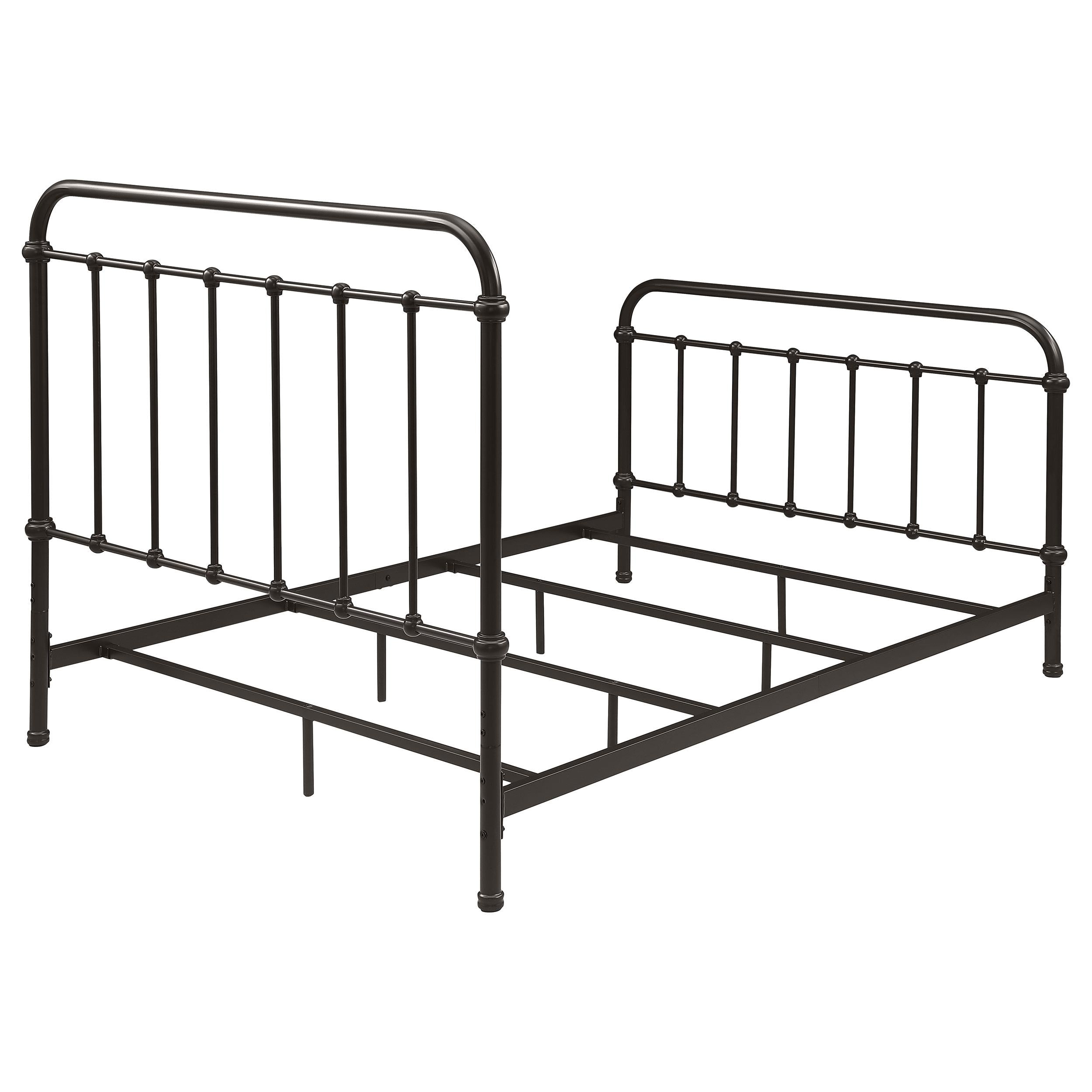 Diamond Modern Furniture COA Livingston Full Metal Bed 300399F IMAGE 6