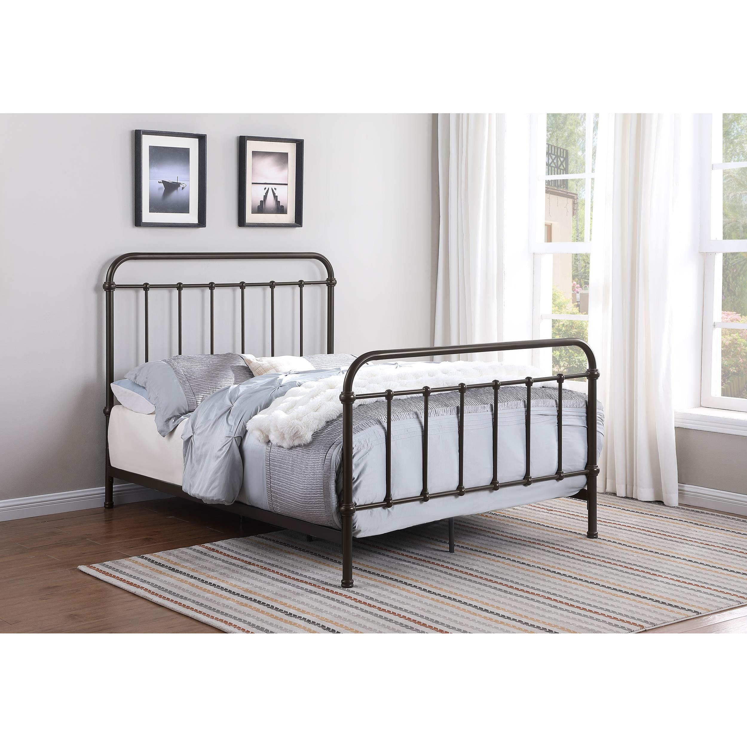 Diamond Modern Furniture COA Livingston Full Metal Bed 300399F IMAGE 8