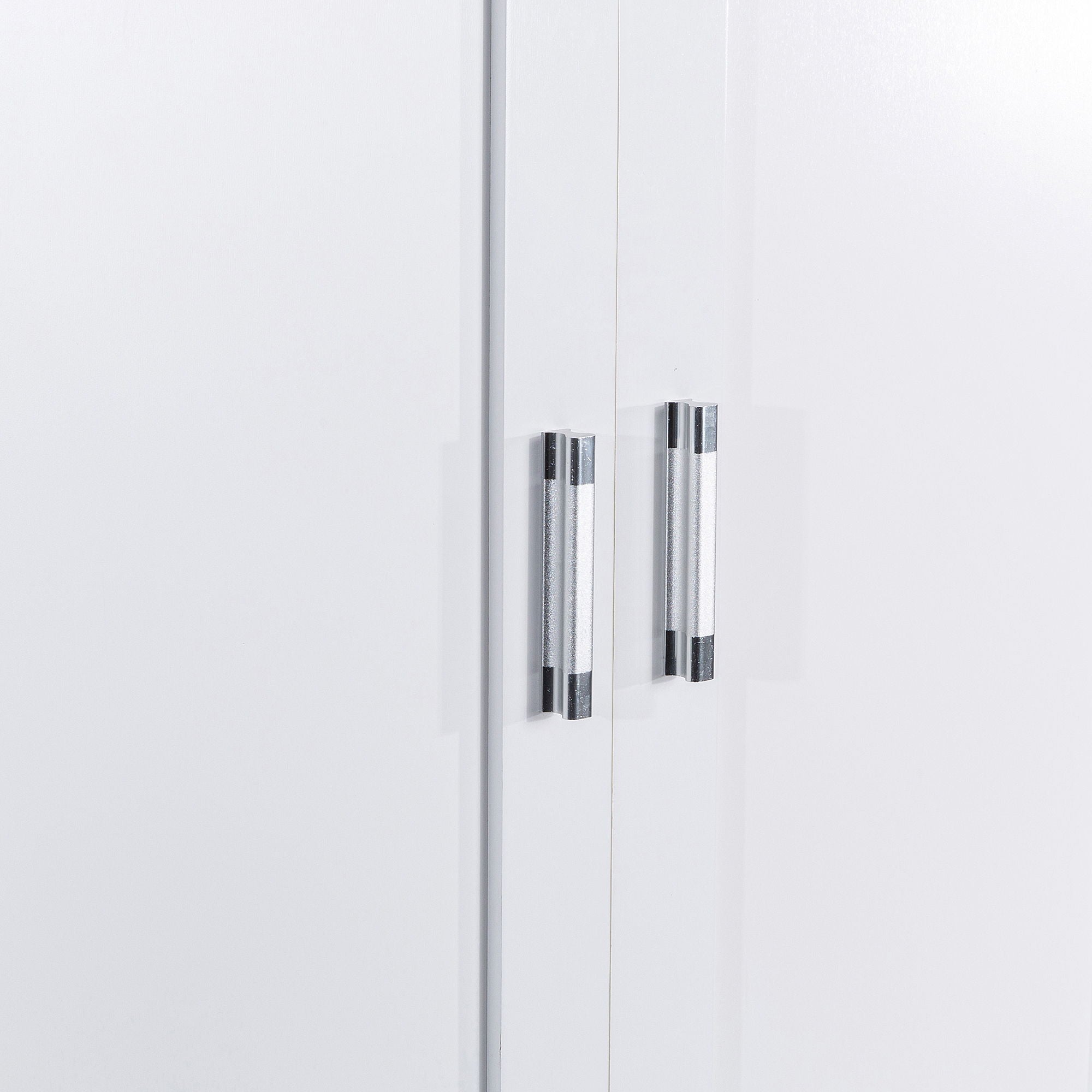 Tall Bathroom Storage Cabinet With 2 Doors And Drawers, Adjustable Shelf