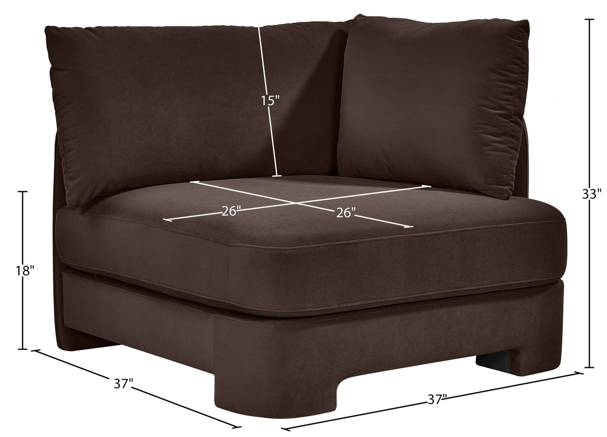Hammond - Velvet Performance Fabric Upholstered Chair