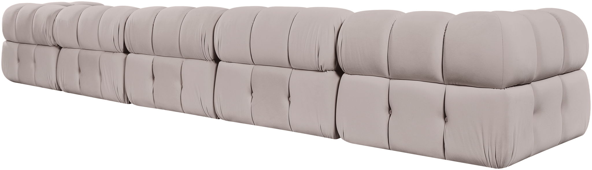 Orin - Fabric Velvet 5 Piece Modular Sofa