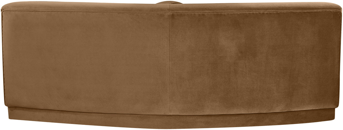 Avra - Velvet Performance Fabric Upholstered Armless Sofa
