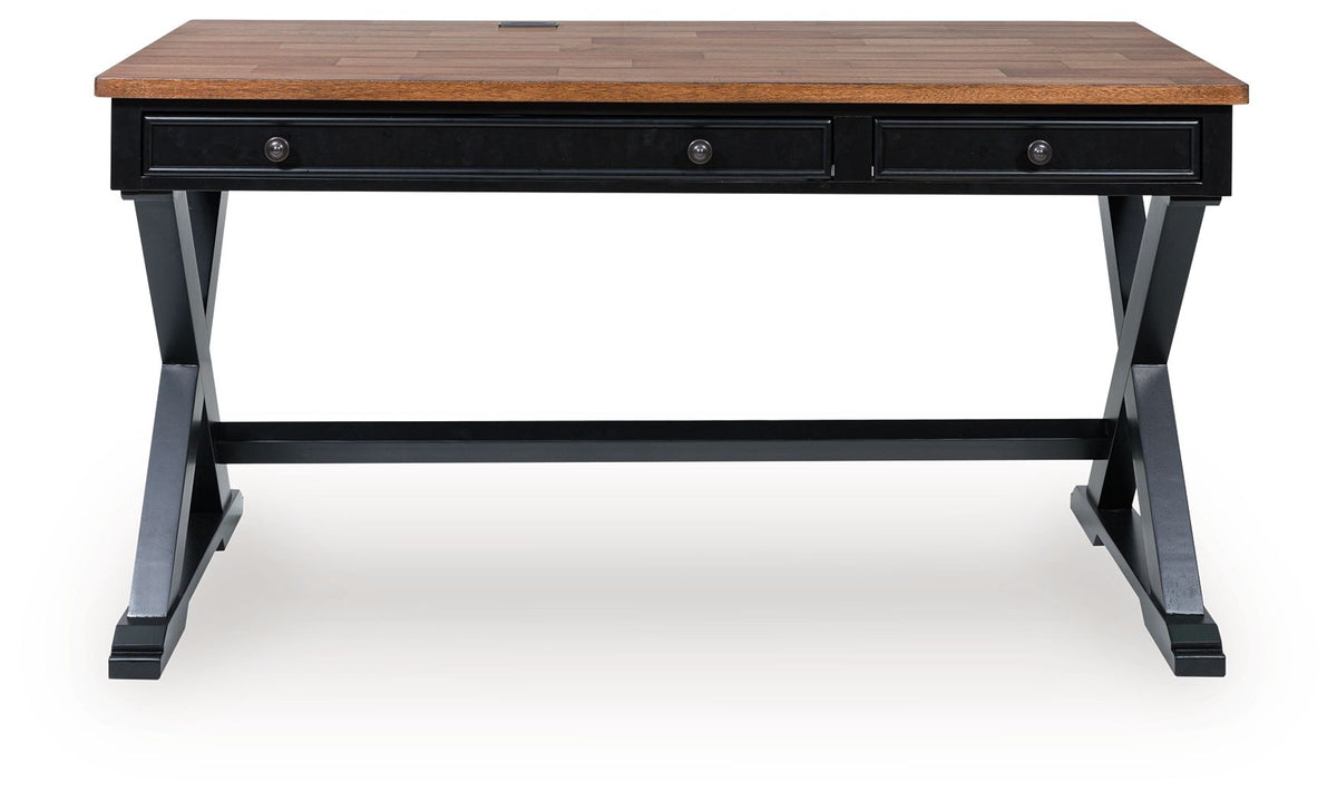 Wildenauer - Home Office Desk - Brown / Black