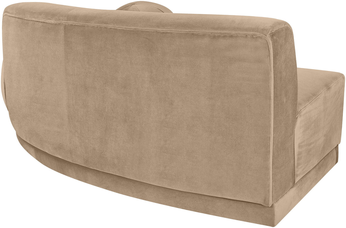 Avra - 86" Velvet Performance Fabric Upholstered Sofa