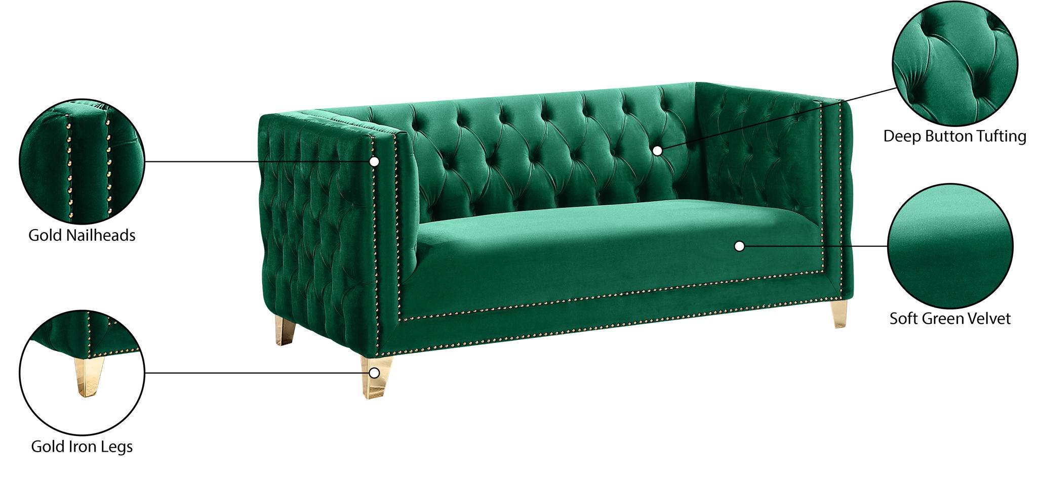 Michelle - Loveseat