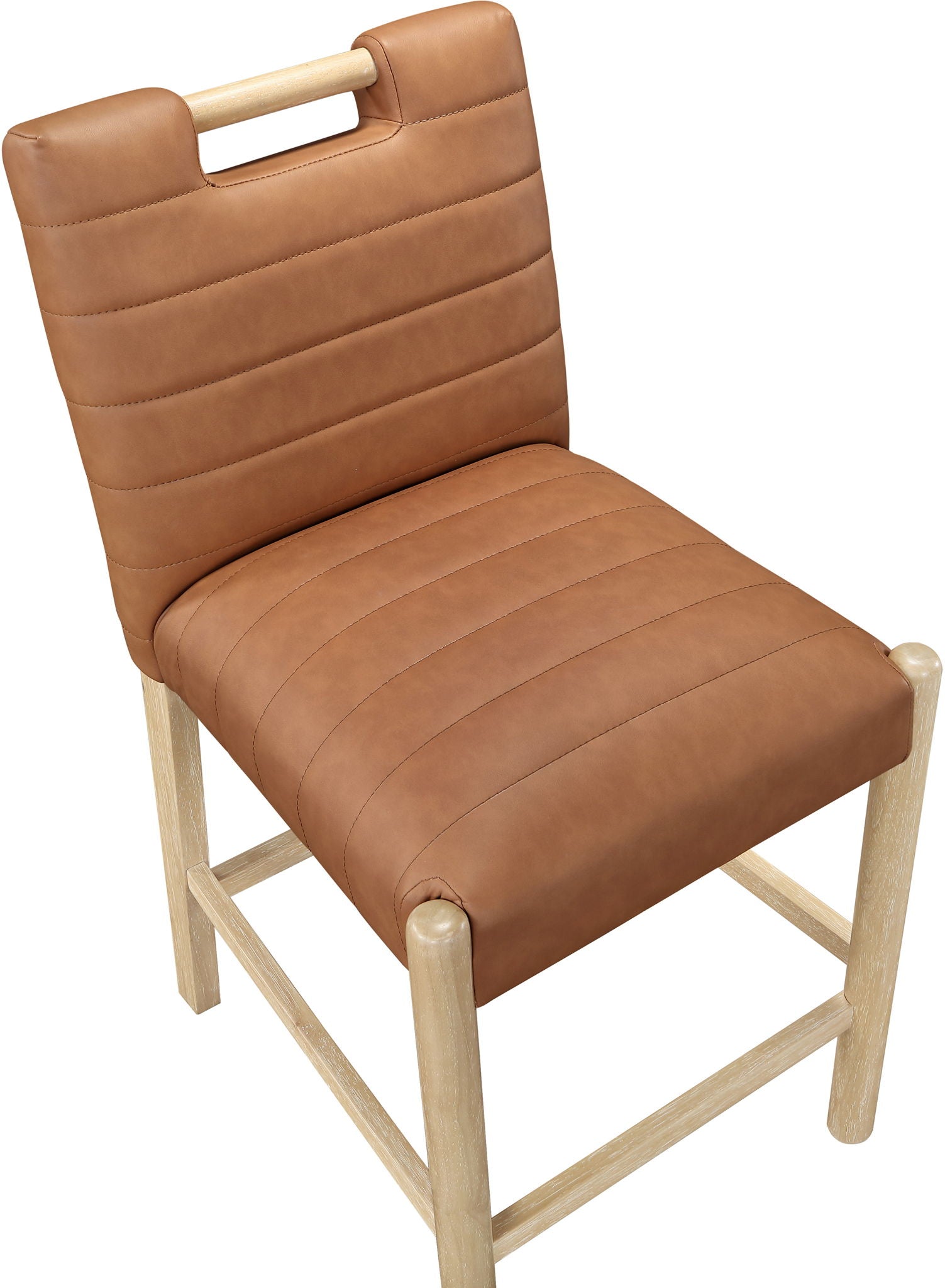 Aimee - Counter Stool - Light Brown Legs
