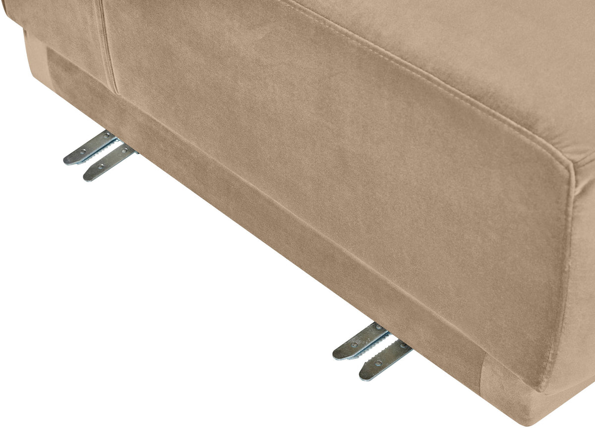 Avra - 192" Velvet Performance Fabric Upholstered Sectional