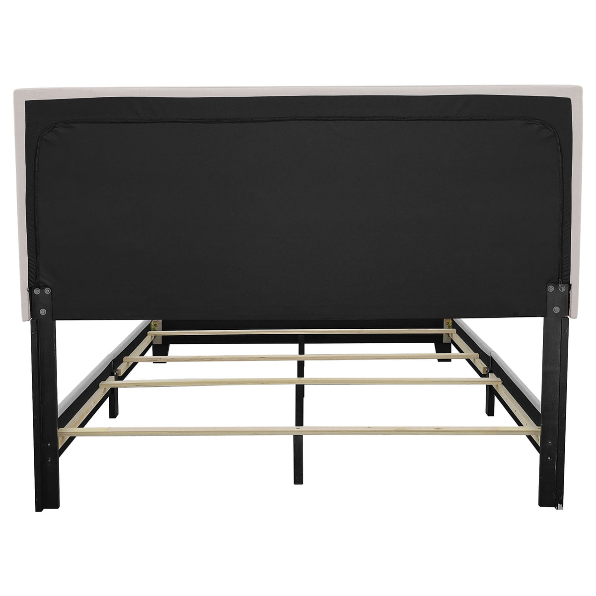 Boyd Upholstered Panel Bed Ivory