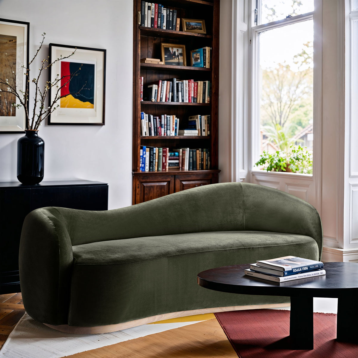Gustavo - Velvet Upholstered Sofa