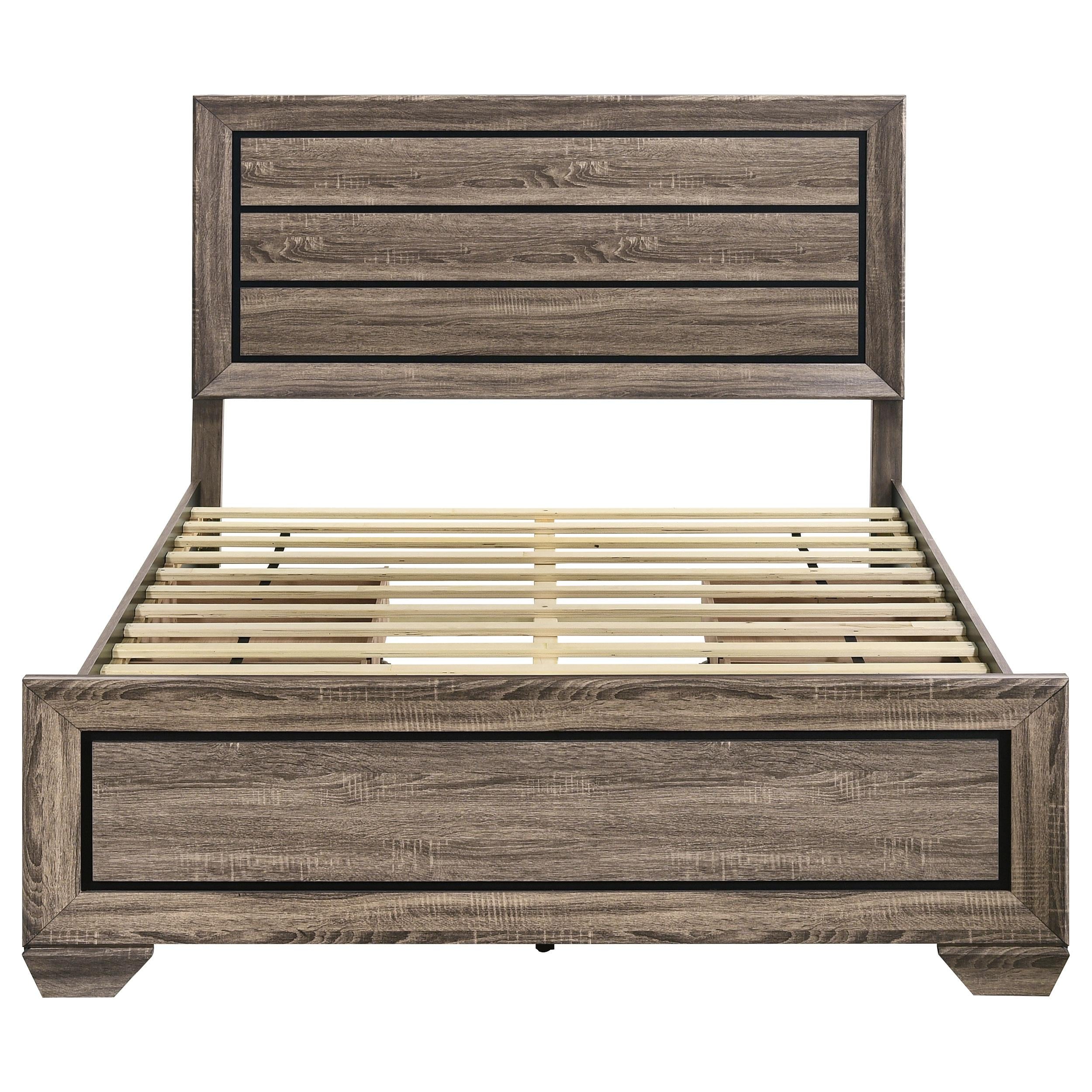 Diamond Modern Furniture COA Kauffman Queen Panel Bed with Storage 204190Q IMAGE 5