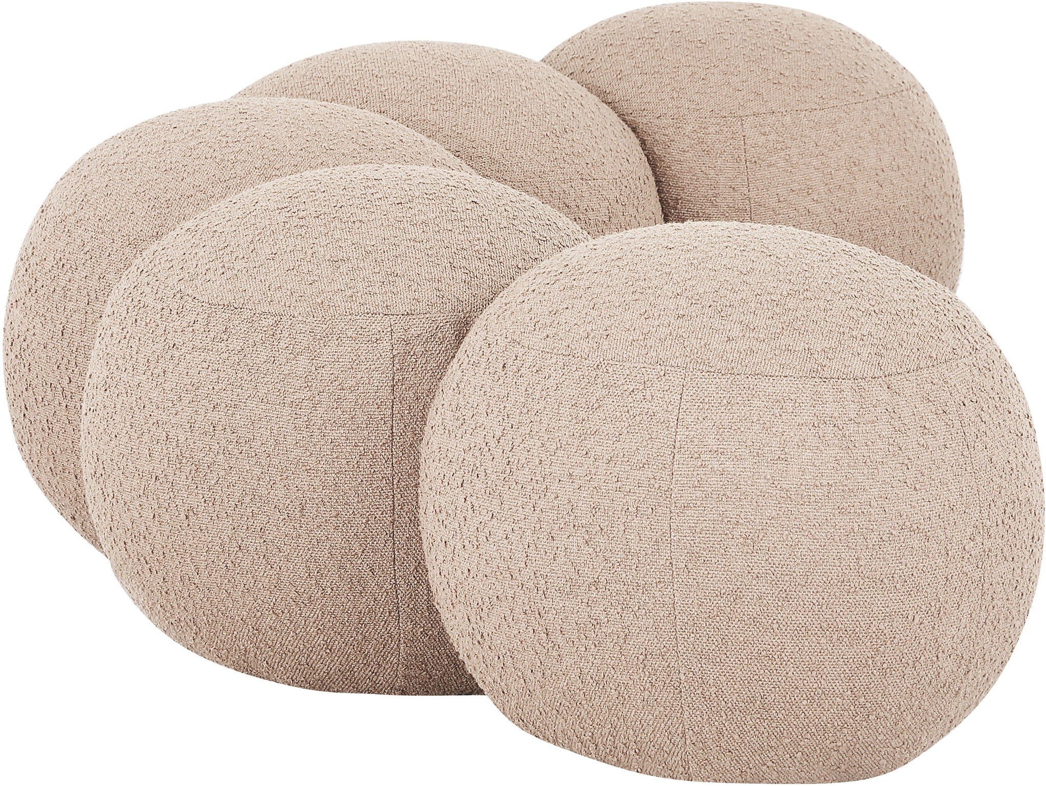 Apollo - Boucle Fabric Bench