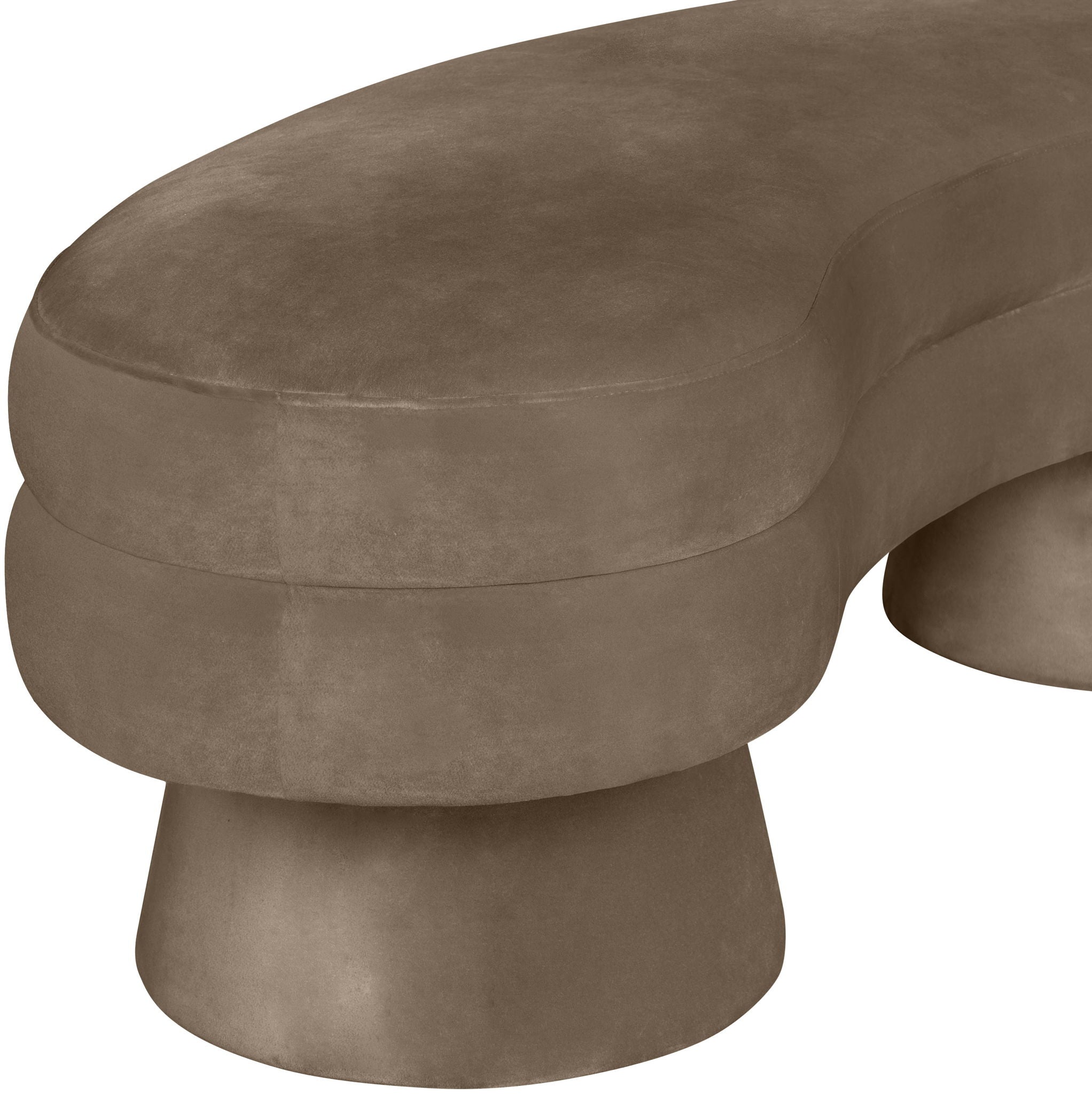 Zenna - Velvet Bench