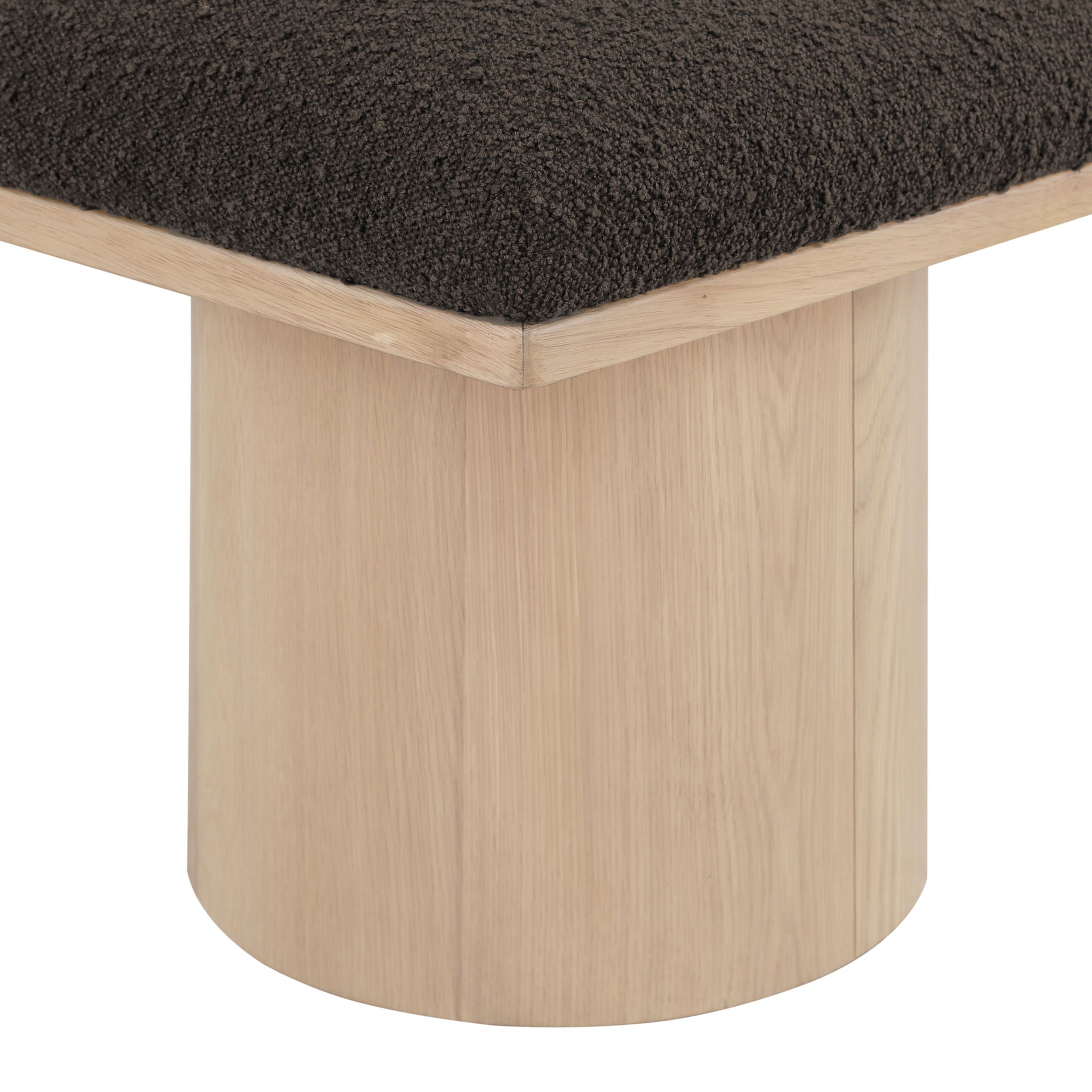 Pavilion - 2 Piece Modular Bench With Natural Base