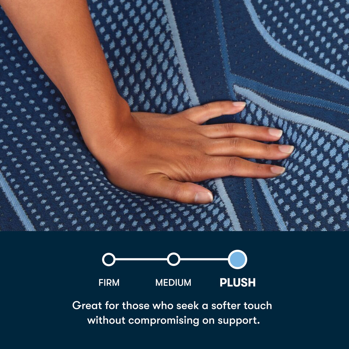 iSeries NXG - 12.5" Hybrid Plush Mattress 2500