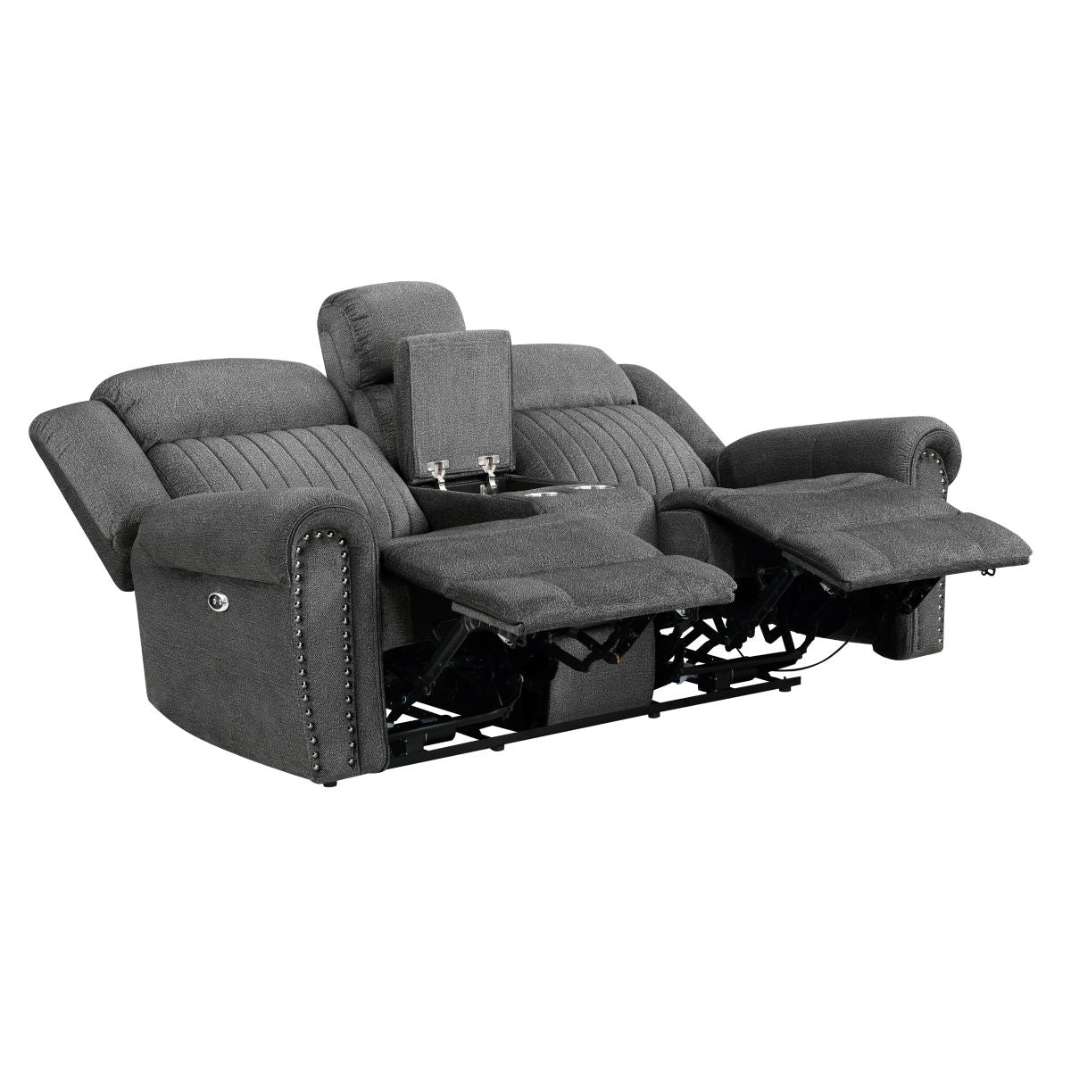 Brennen - Double Reclining Loveseat With Center Console