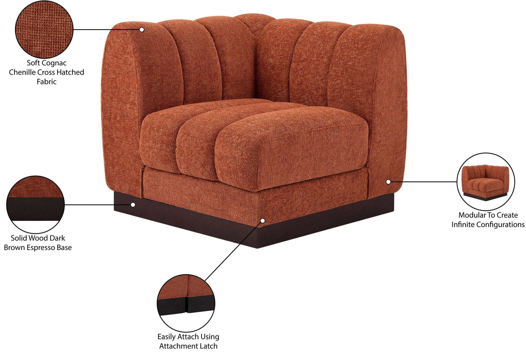 Quinn - Corner Chair