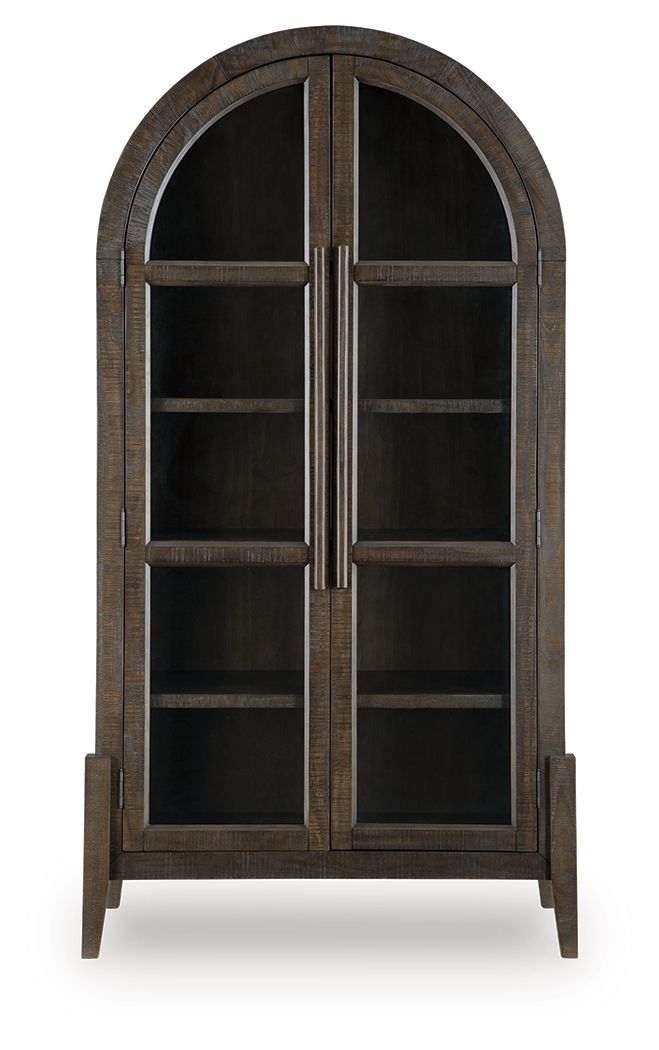 Benhall - Accent Cabinet - Dark Brown
