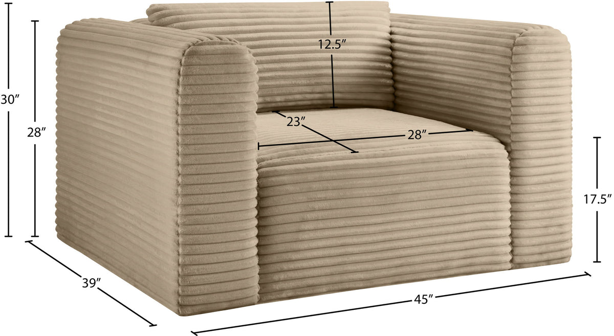 Shaggy - Fabric Arm Chair