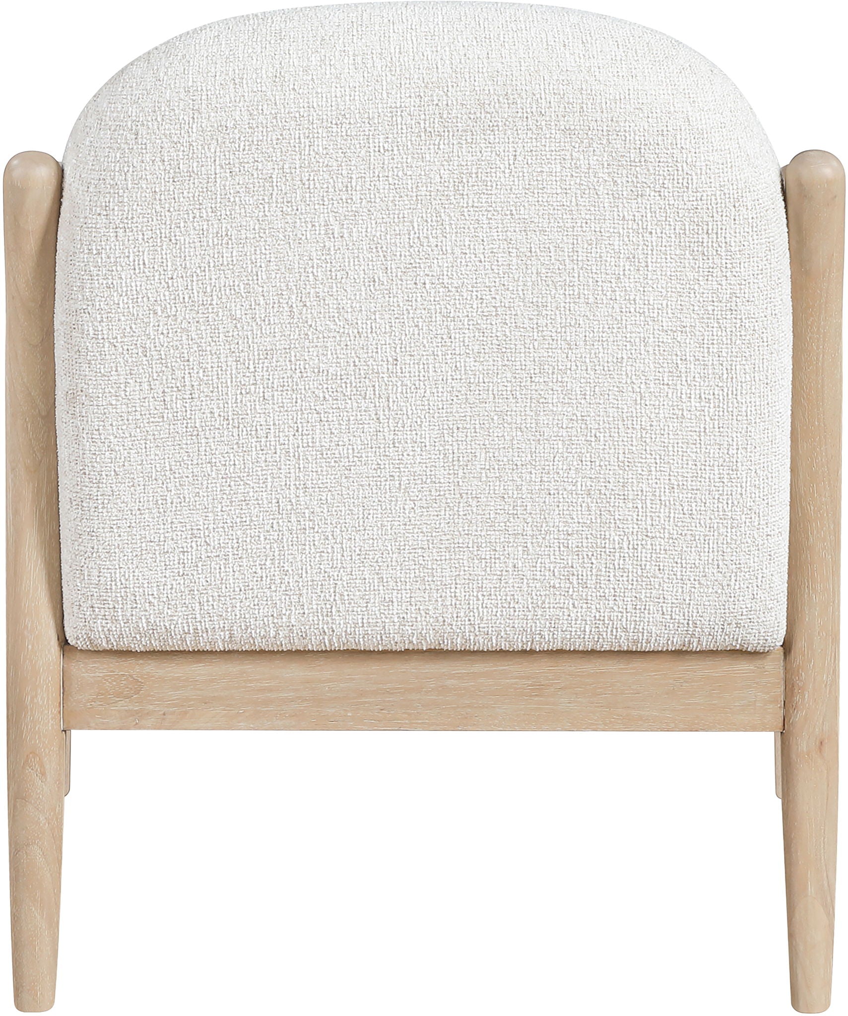 Helmsley - Performance Fabric Upholstered Accent Chair - Cream / Natural