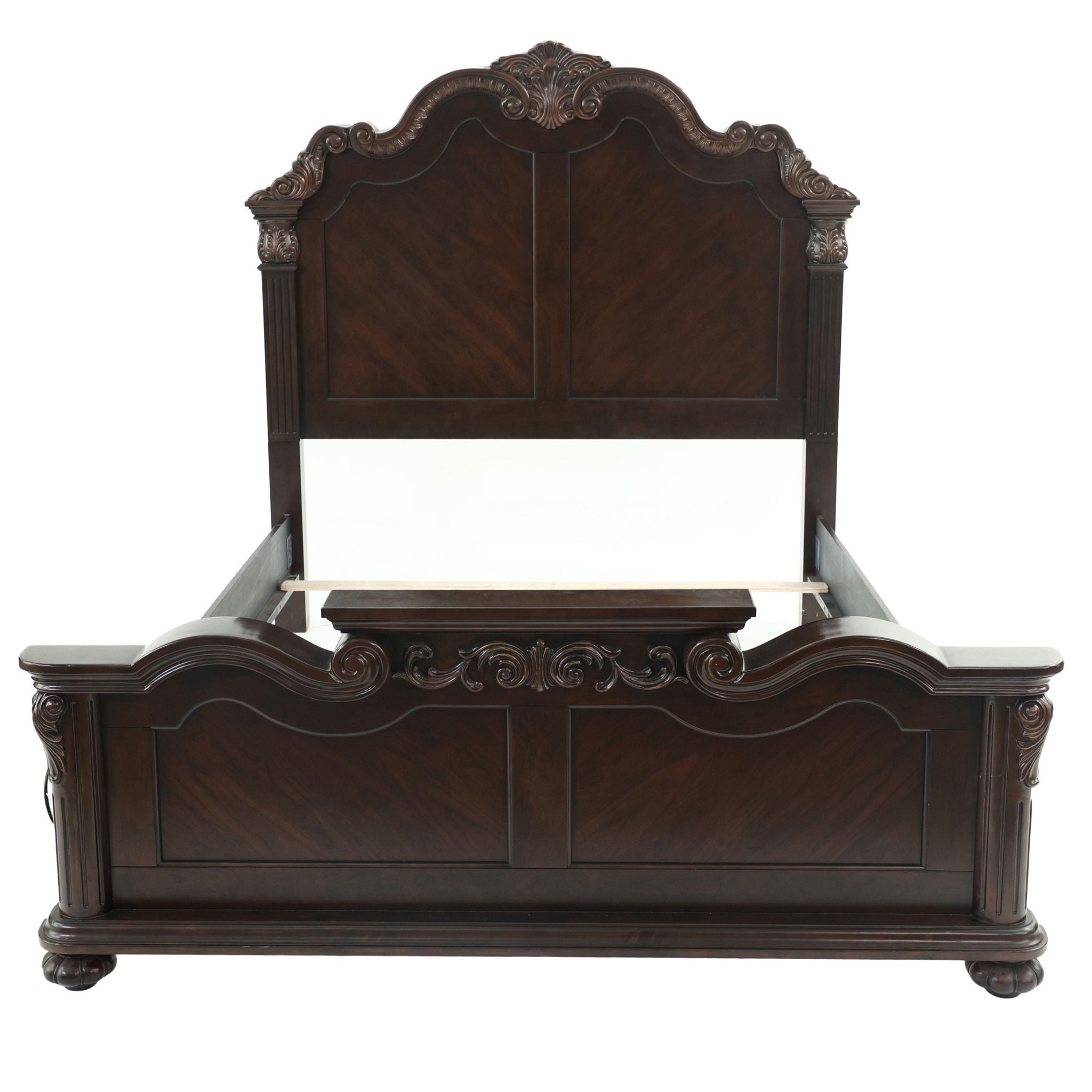Bed With Carved Details