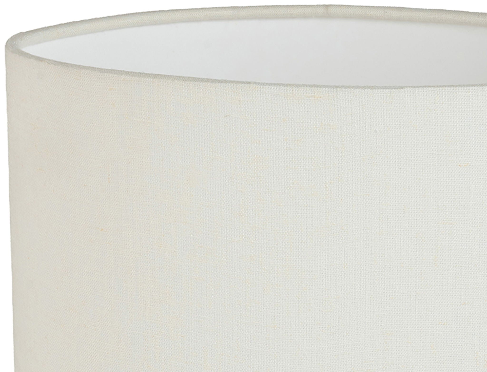 Lithos - Genuine Marble Base And Linen Textured Fabric Shade Table Lamp