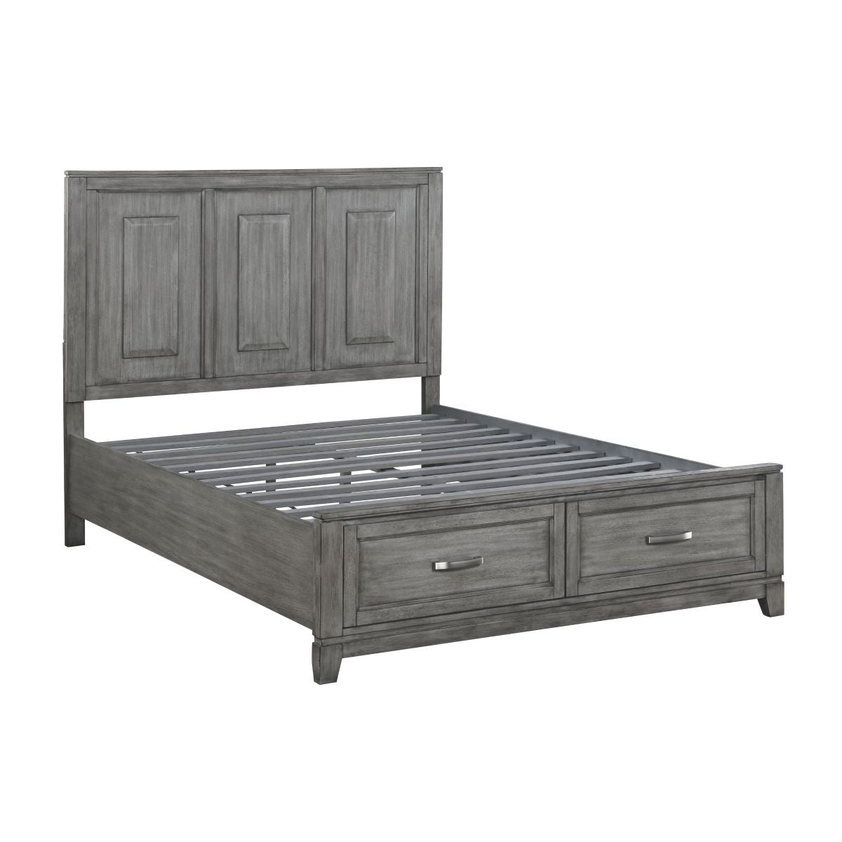 Garretson - Platform Bed With Footboard Storage