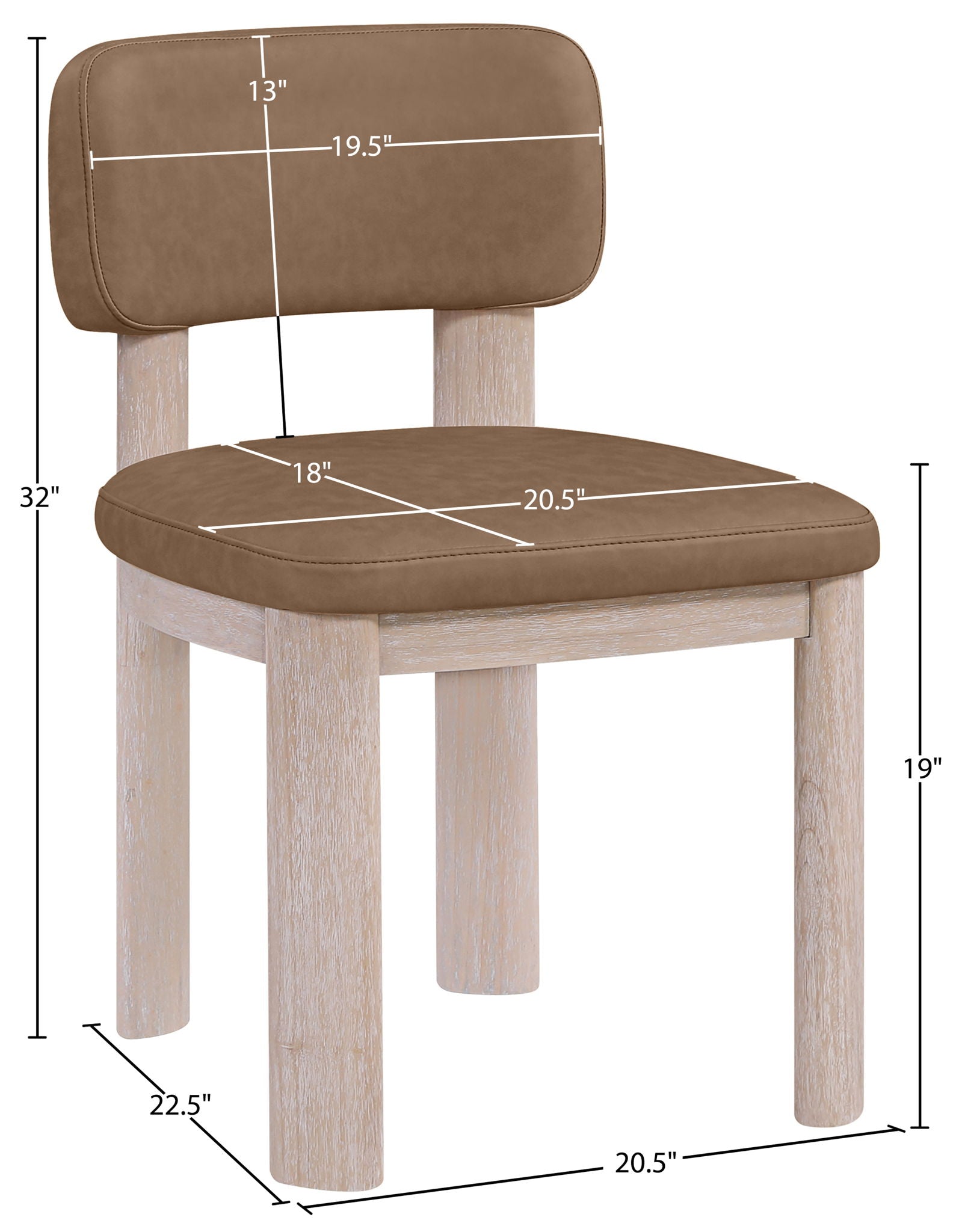 Paloma - Faux Leather Upholstered Dining Chair (Set of 2)