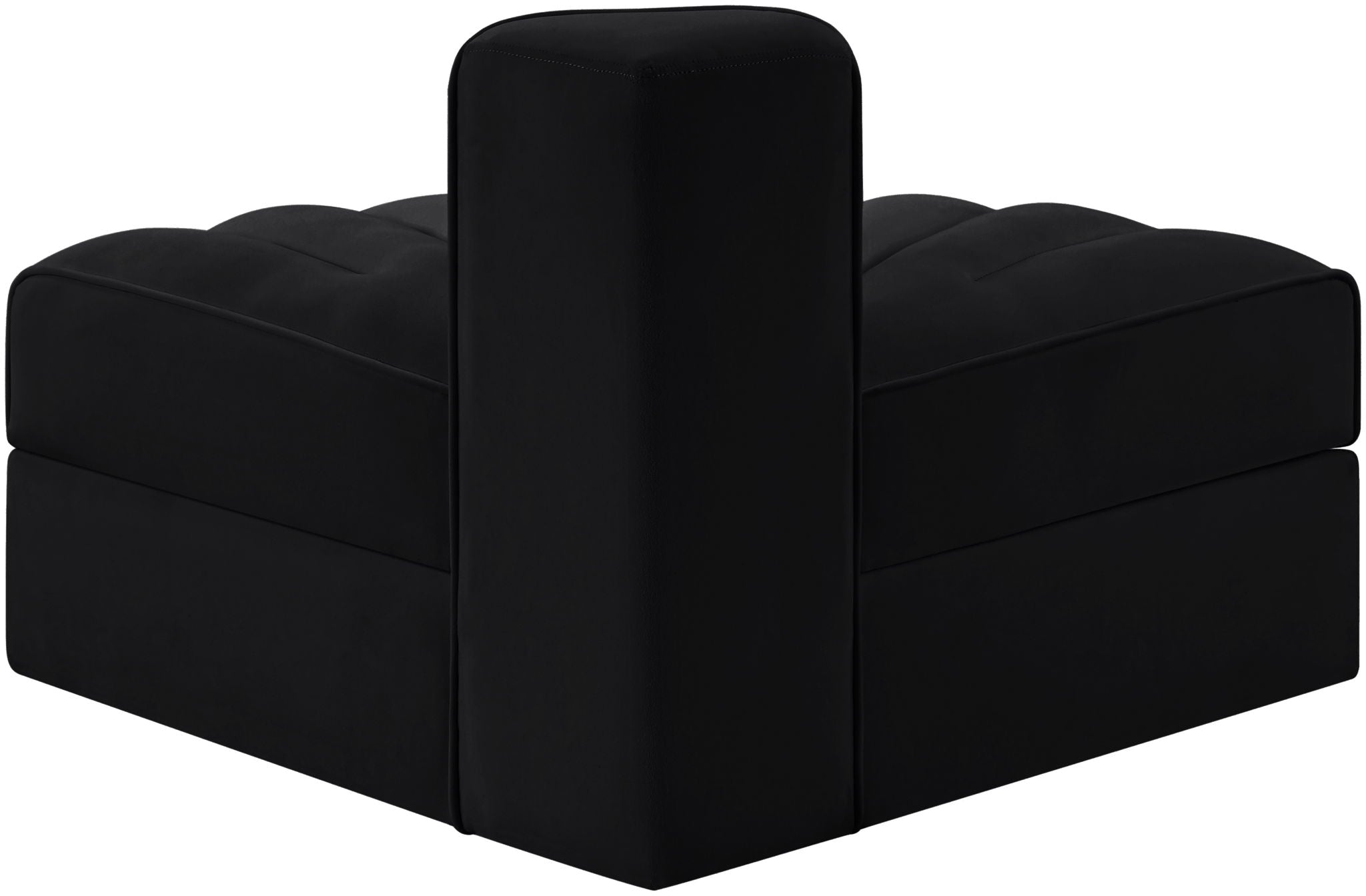 Rummi - Velvet Performance Fabric Upholstered Modular Chair