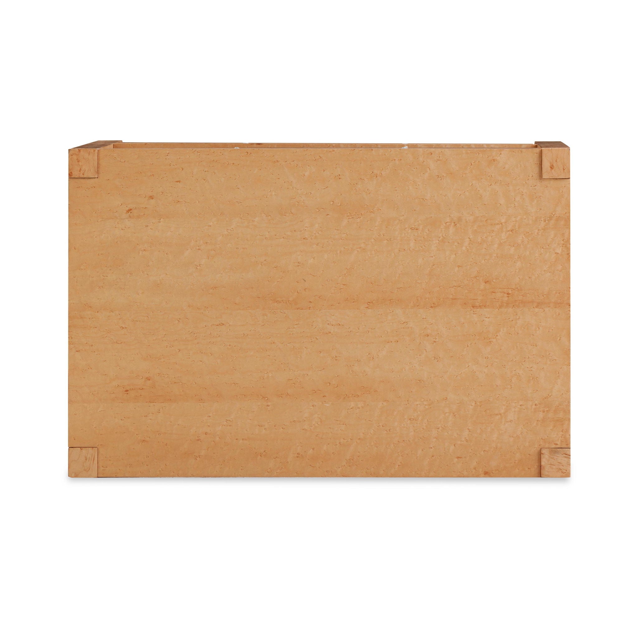 Brandyss - Birdseye Maple 2-Drawer Nightstand - Light Brown