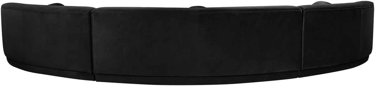 Avra - 177.5" Velvet Performance Fabric Upholstered Sectional