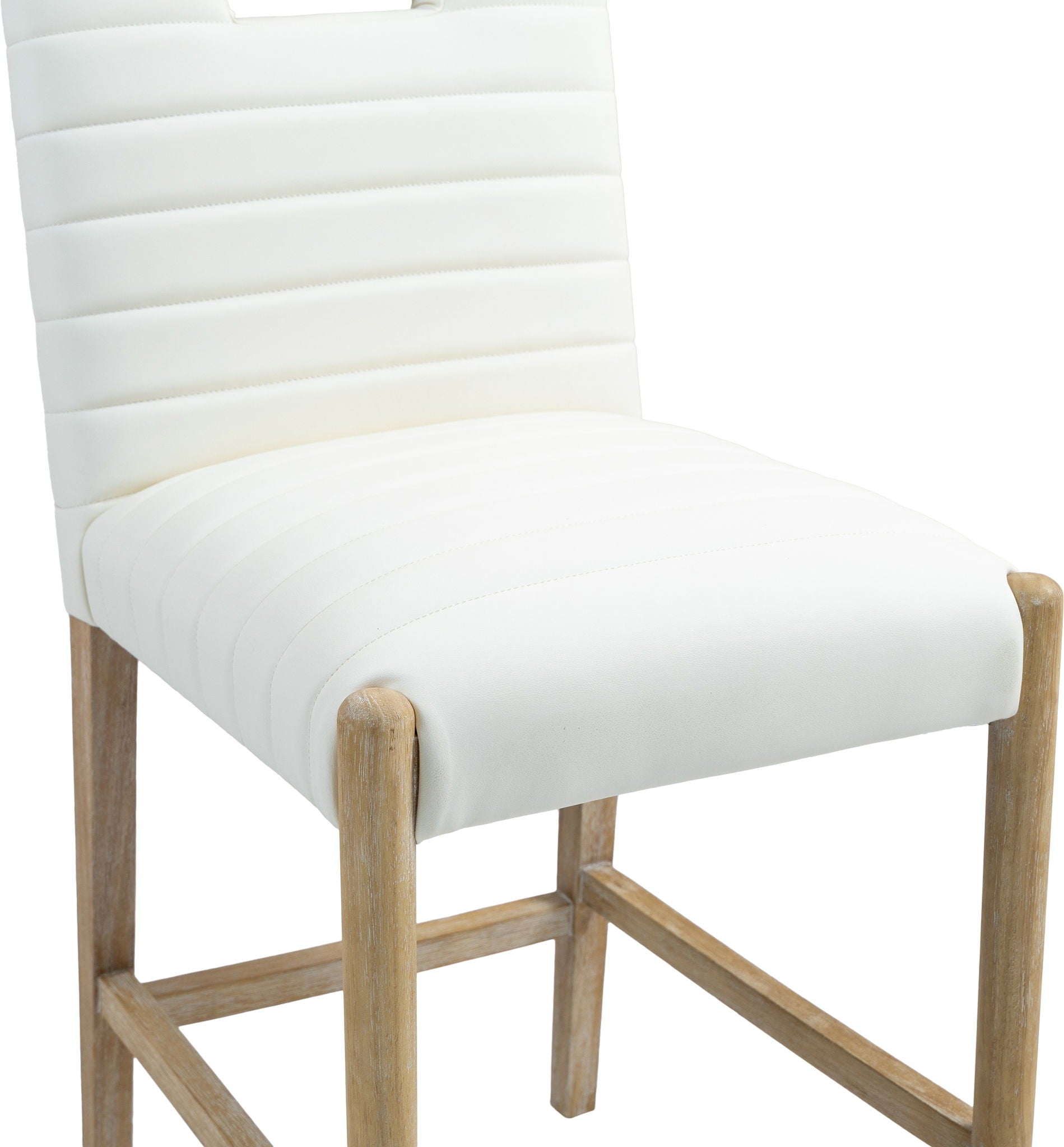 Aimee - Counter Stool - Light Brown Legs