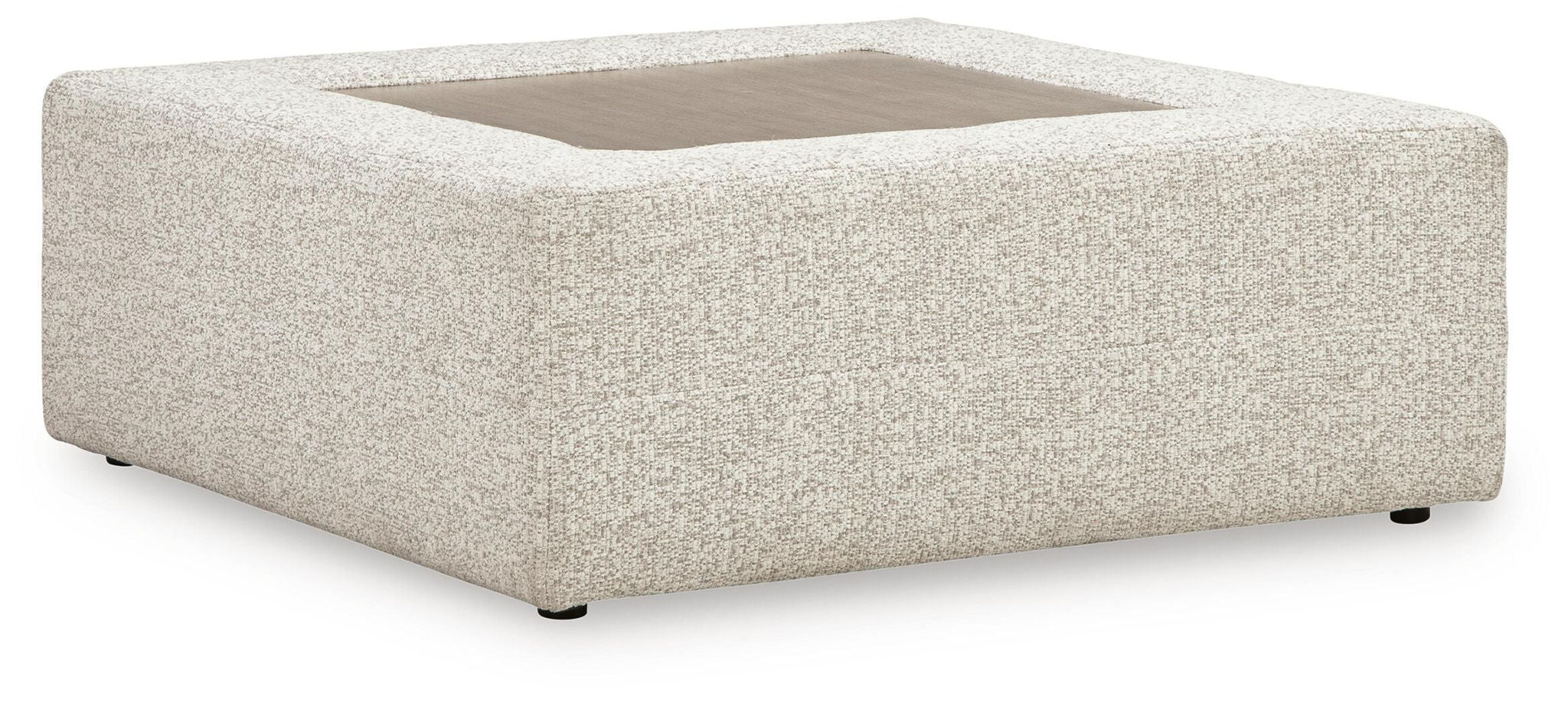 Ashbourne Estate - Oversized Accent Ottoman - Snowstone