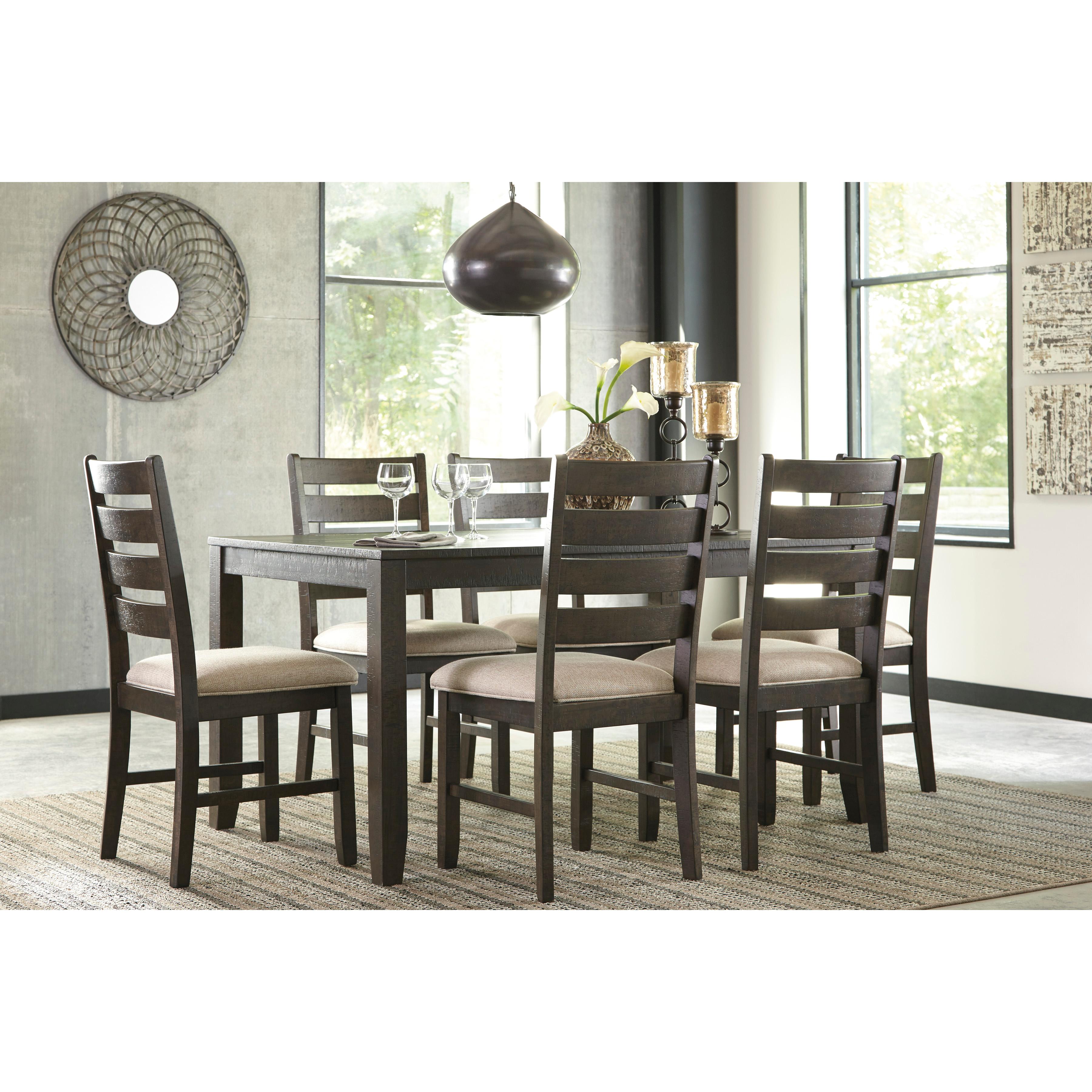 Signature Design by Ashley Rokane 7 pc Dinette D397-425 IMAGE 4