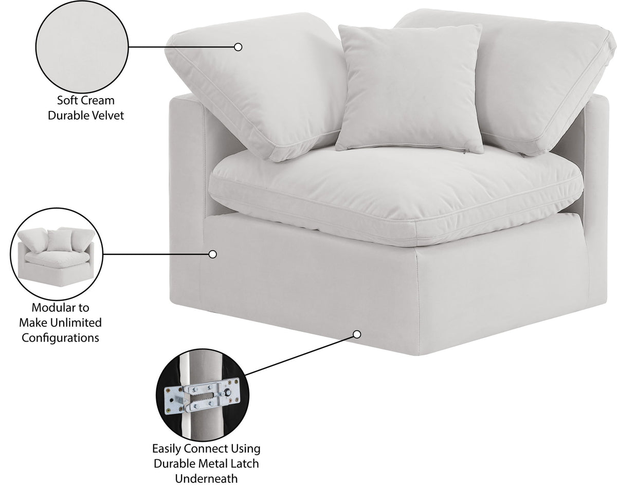Indulge - Velvet Corner Chair