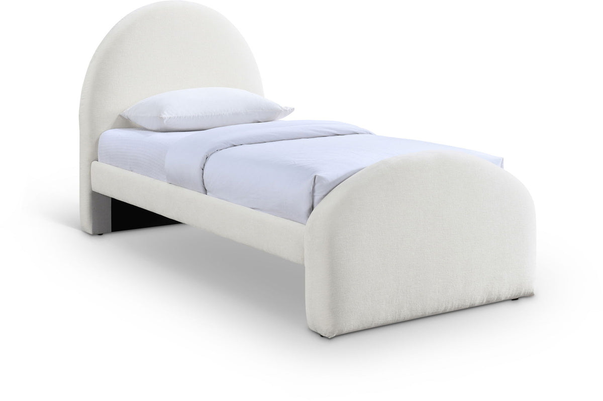Andaz - Chenille Fabric Upholstered Bed