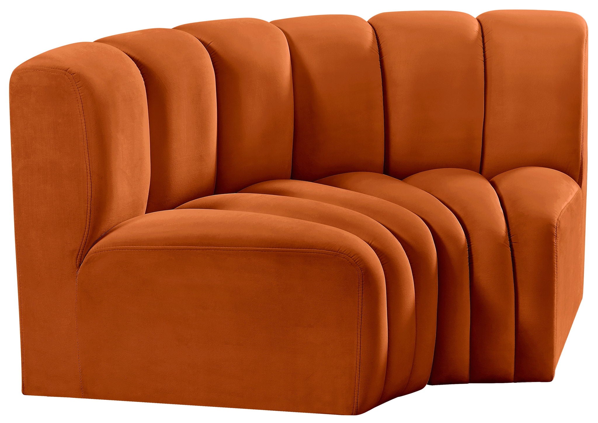 Arc - Velvet 2 Piece Modular Sofa