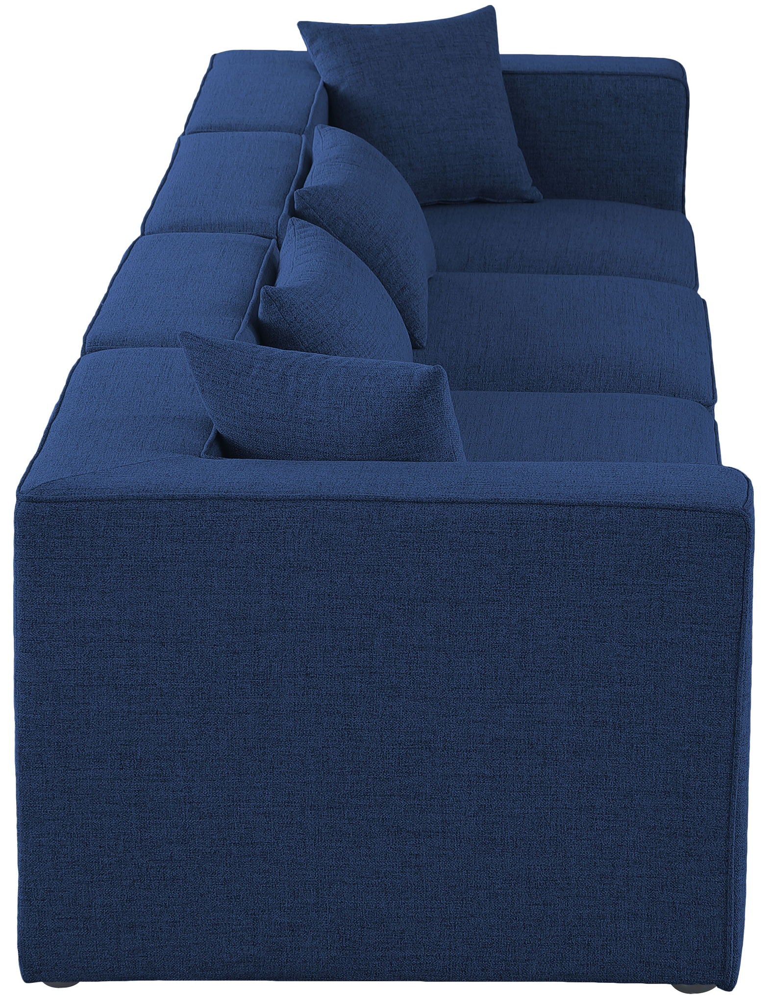 Cube - Linen Modular 4 Seat Sofa