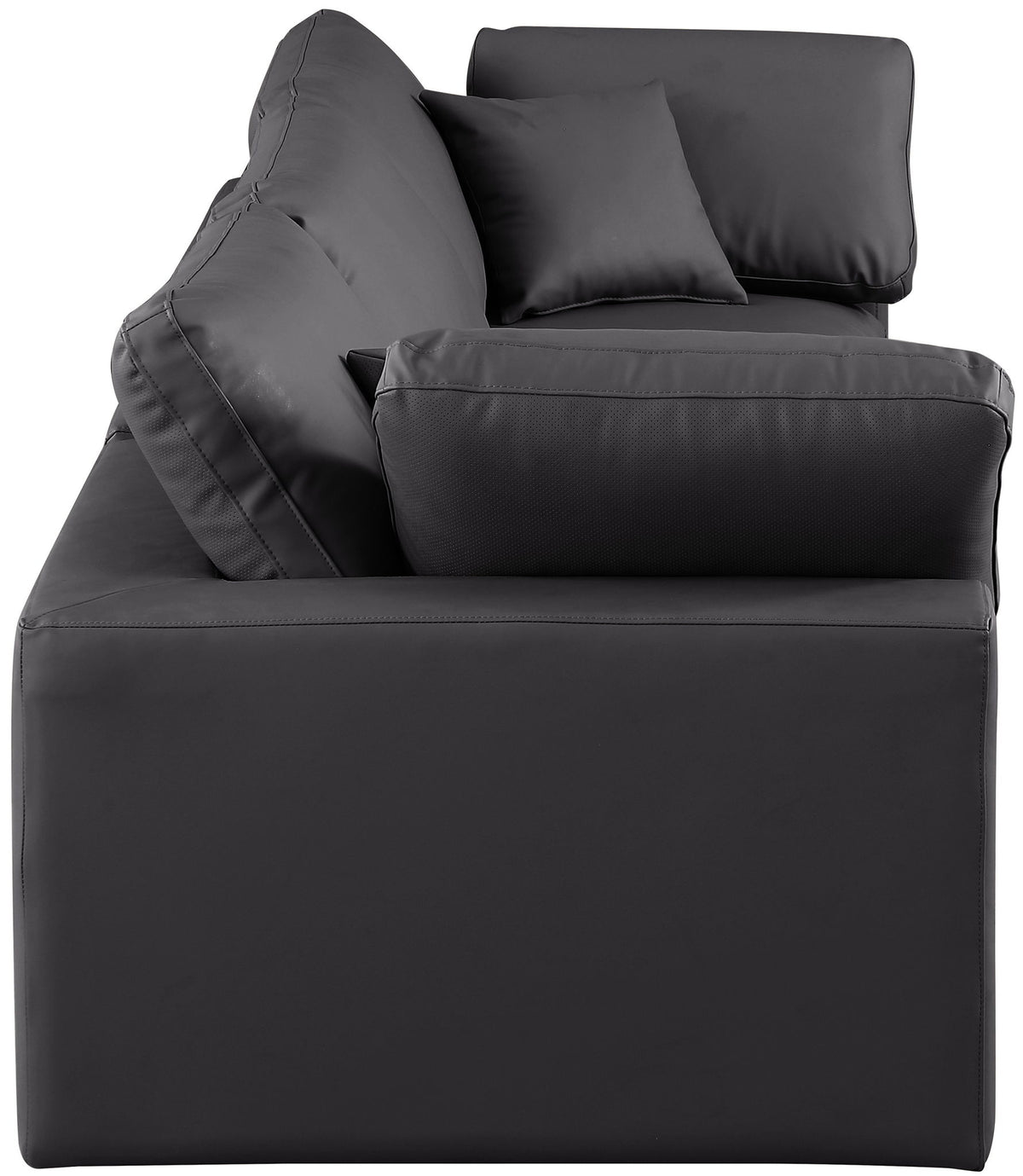 Comfy - Faux Leather Modular Sofa 3 Seats