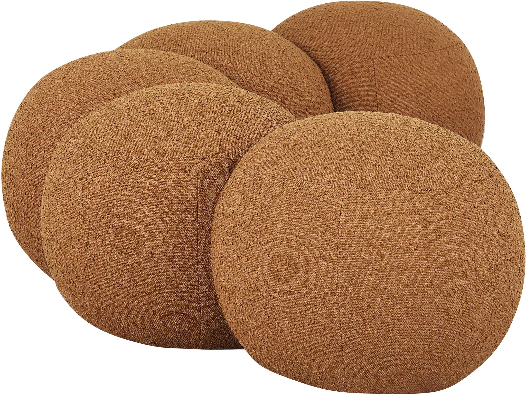 Apollo - Boucle Fabric Bench