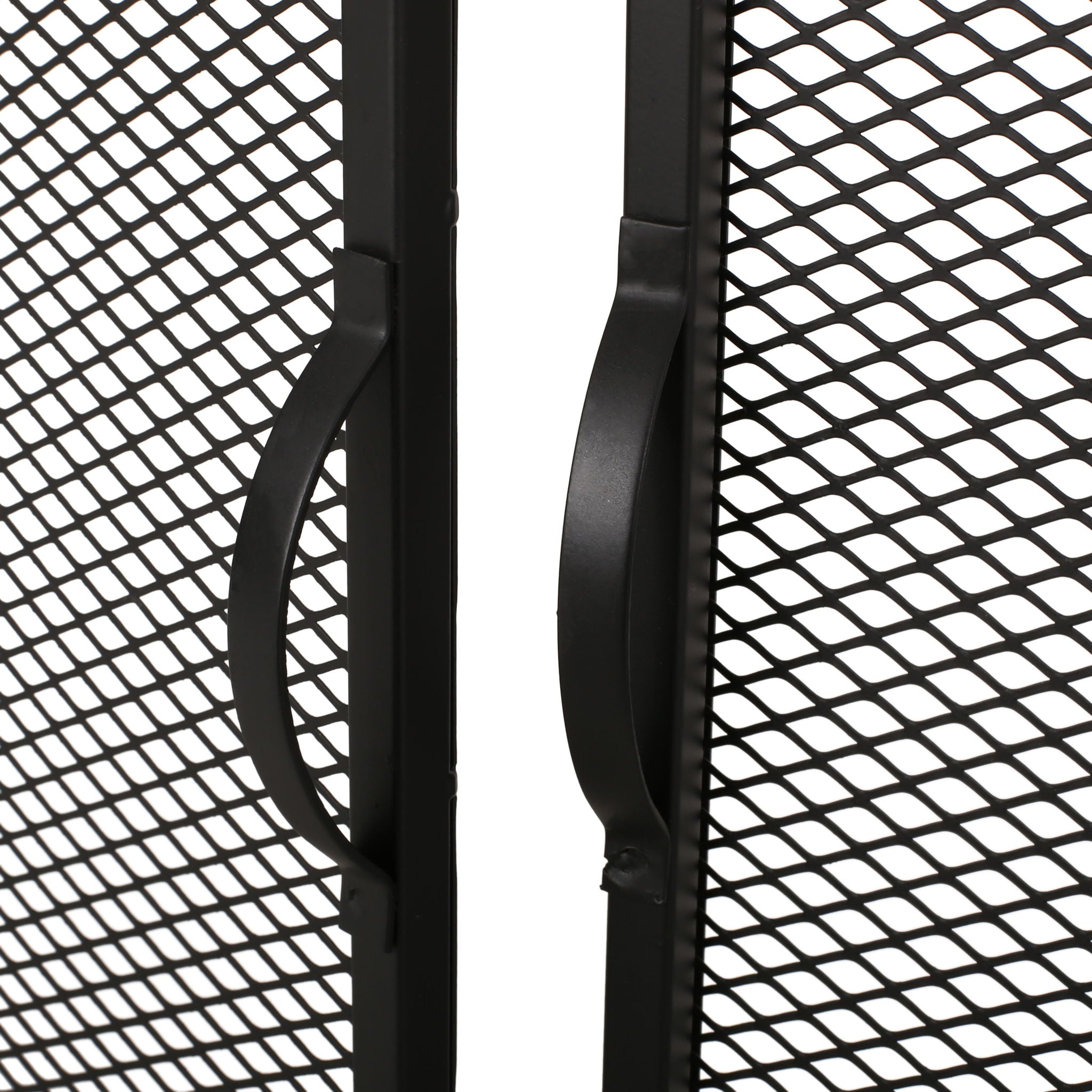 Samantha - Iron Fireplace Screen 2 Door Design