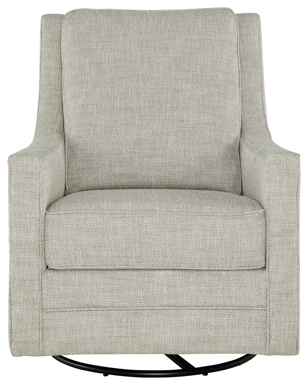 Kambria - Swivel Glider Accent Chair - Fog