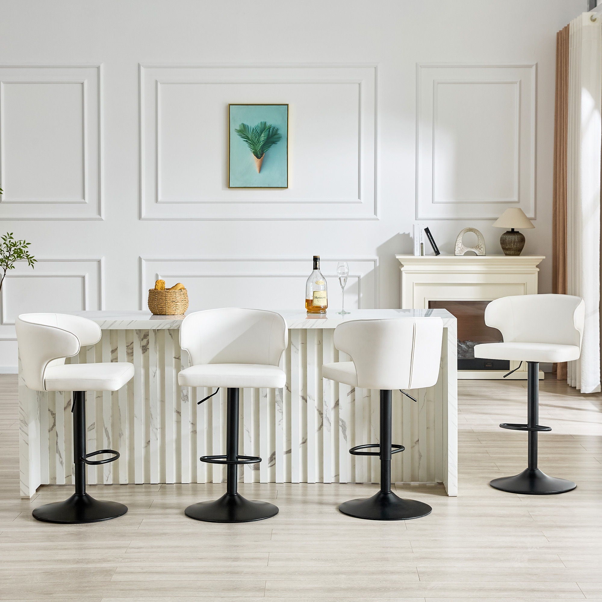 Adjustable Swivel Bar Chair